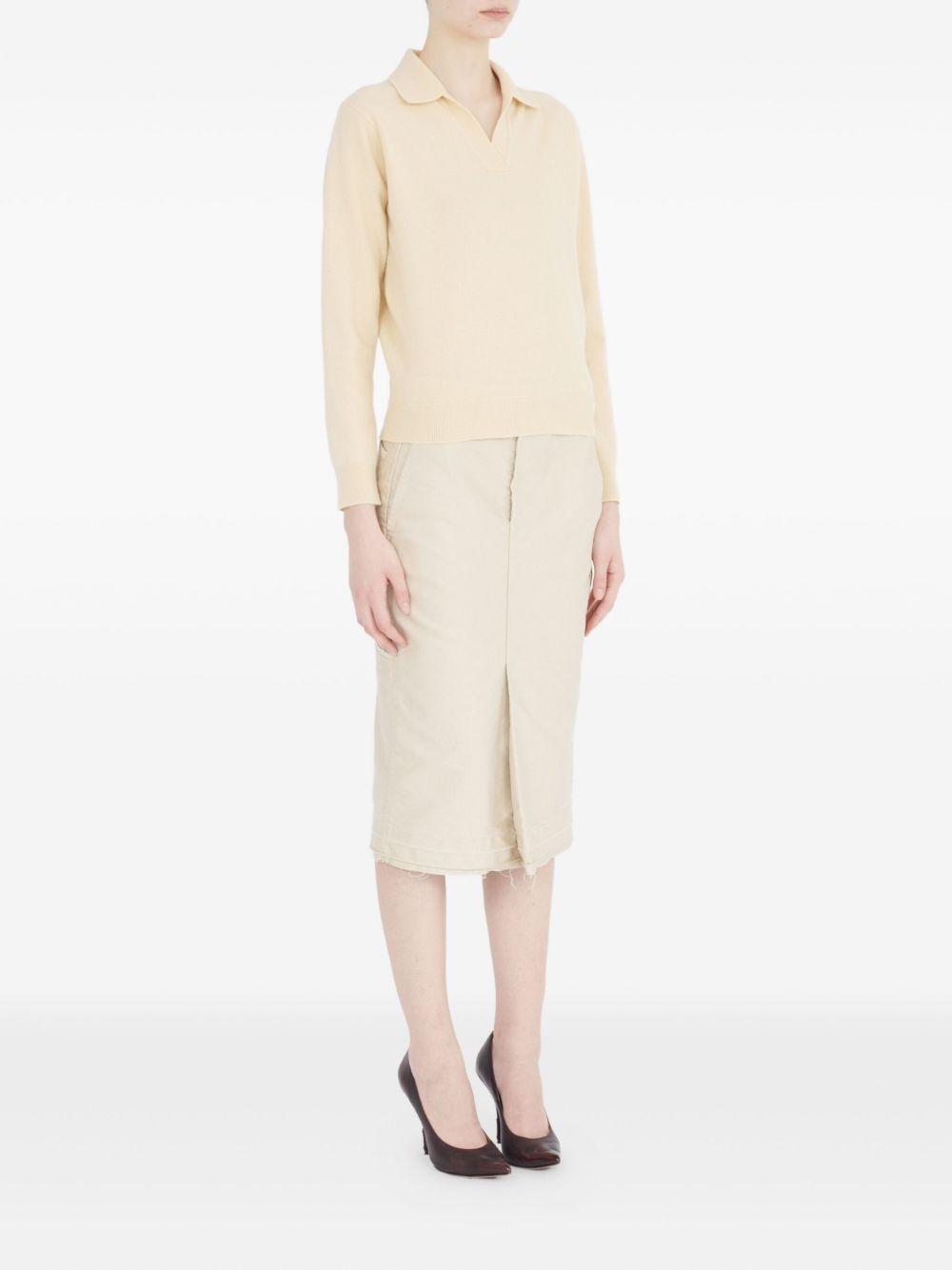 virgin wool polo shirt - 3