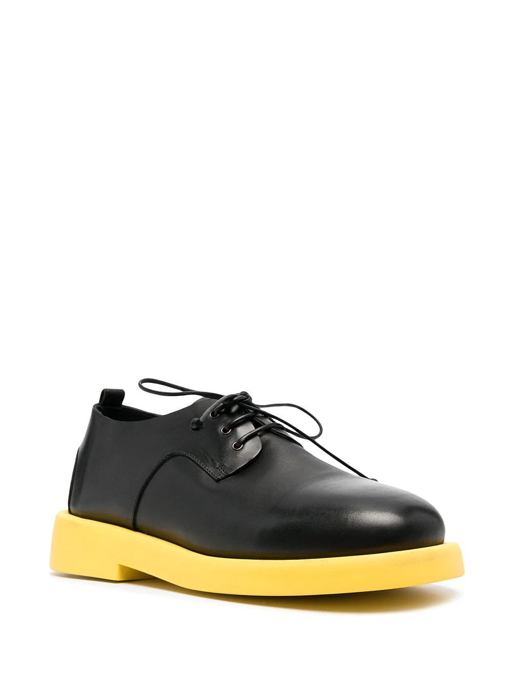 contrast-sole Derby shoes - 2