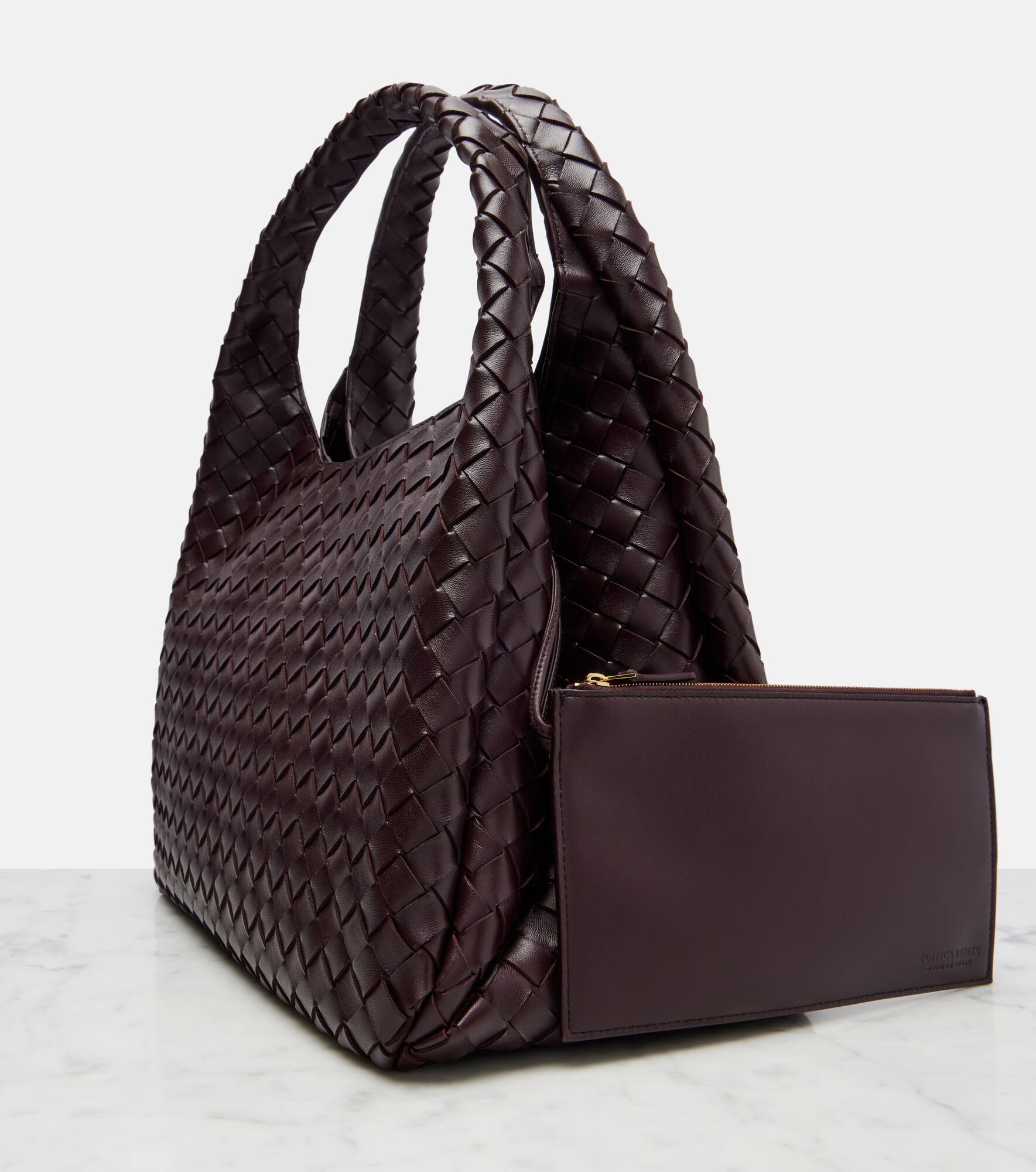 Campana Large leather shoulder bag - 6
