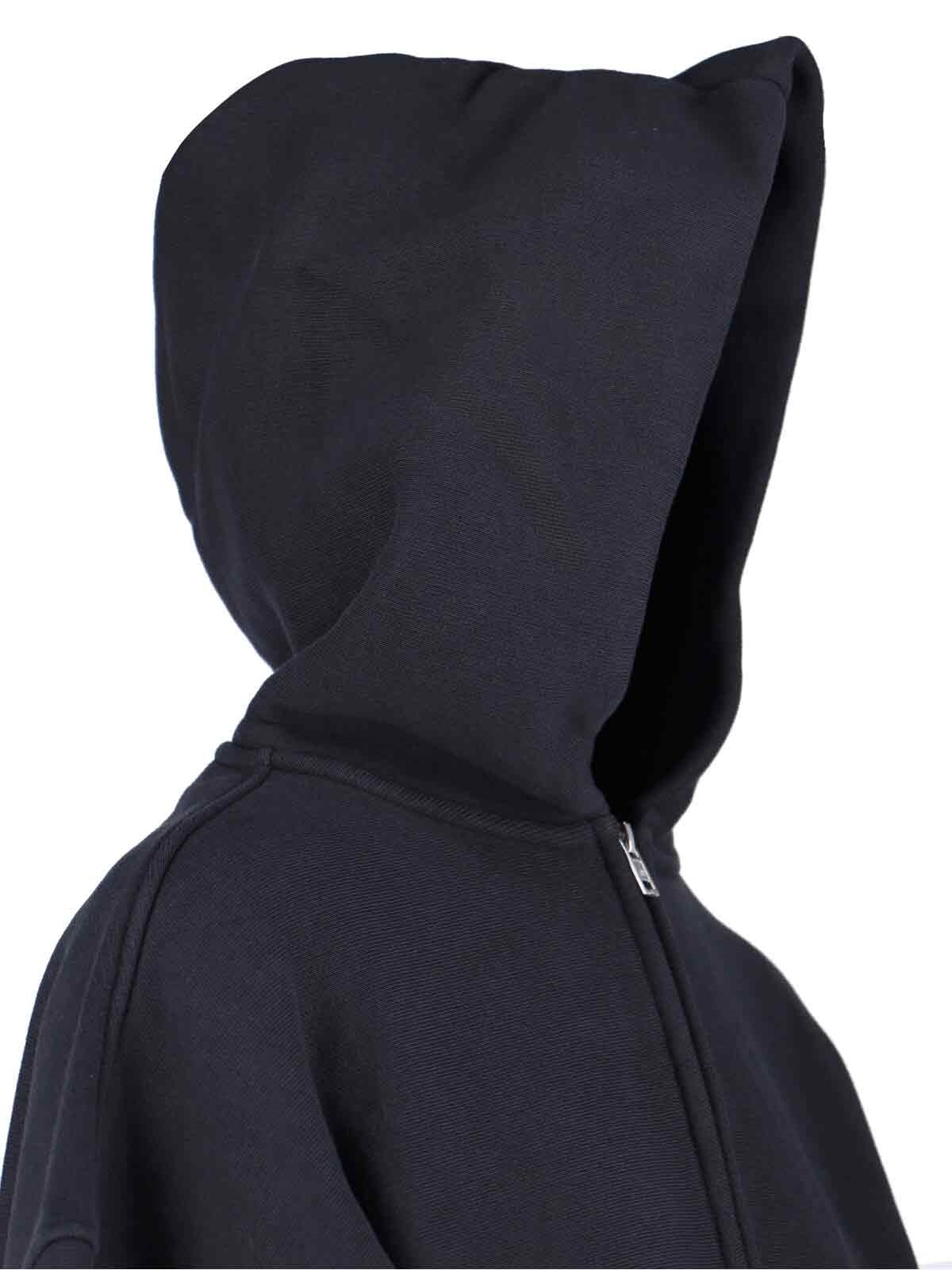 ZIP CROPPED SWEATSHIRT - 4