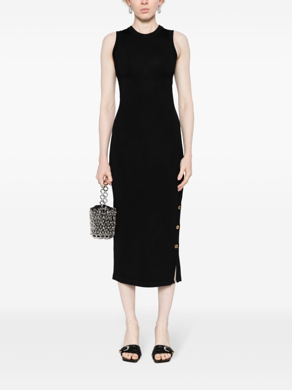 knitted midi dress - 2