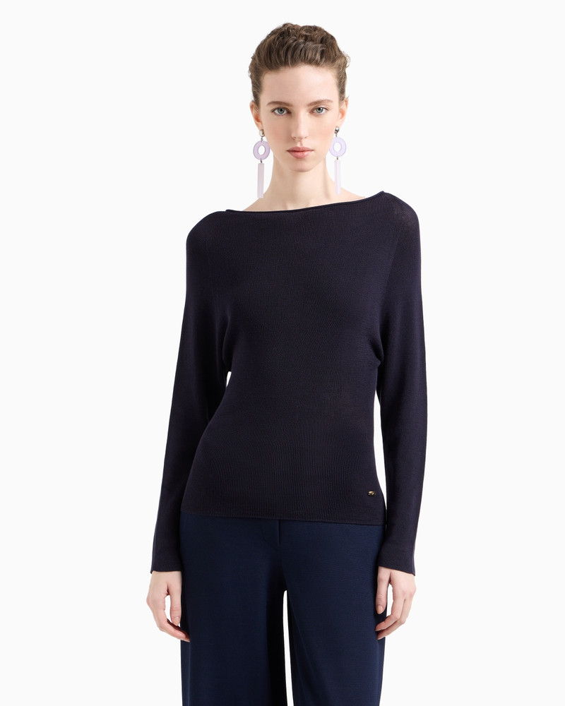 EMPORIO ARMANI DAWN TO DUSK RIBBED JUMPER outlook