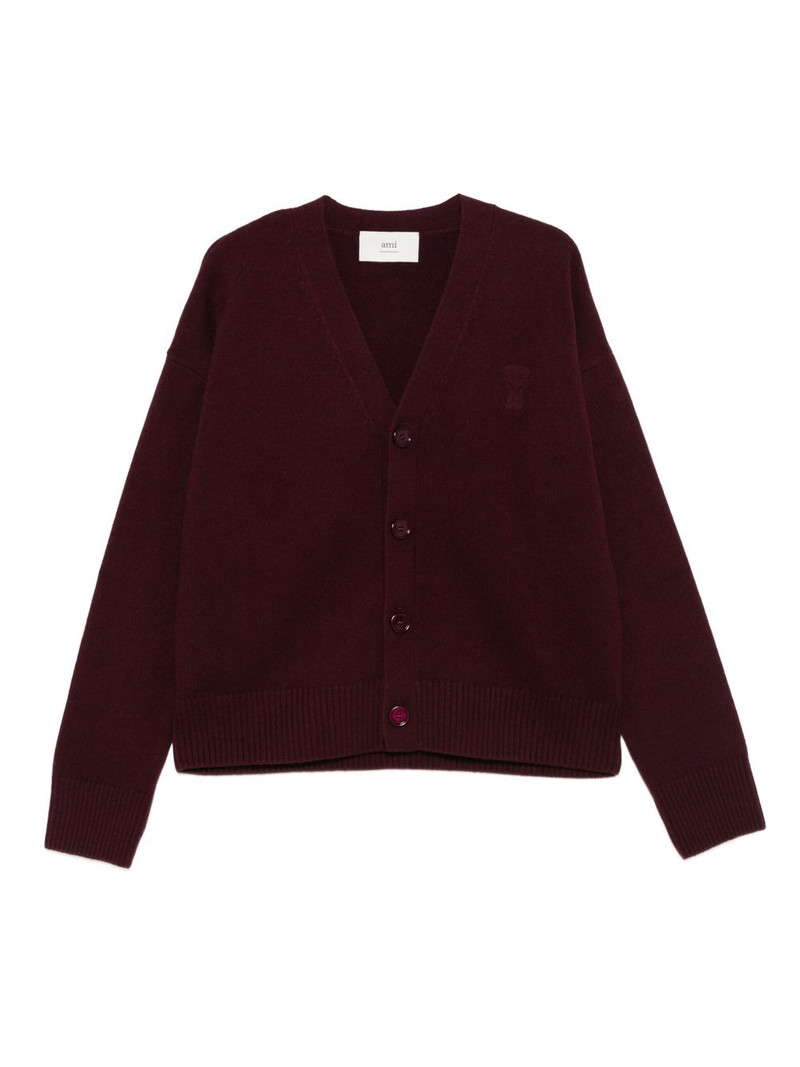 embroidered button cardigan 1