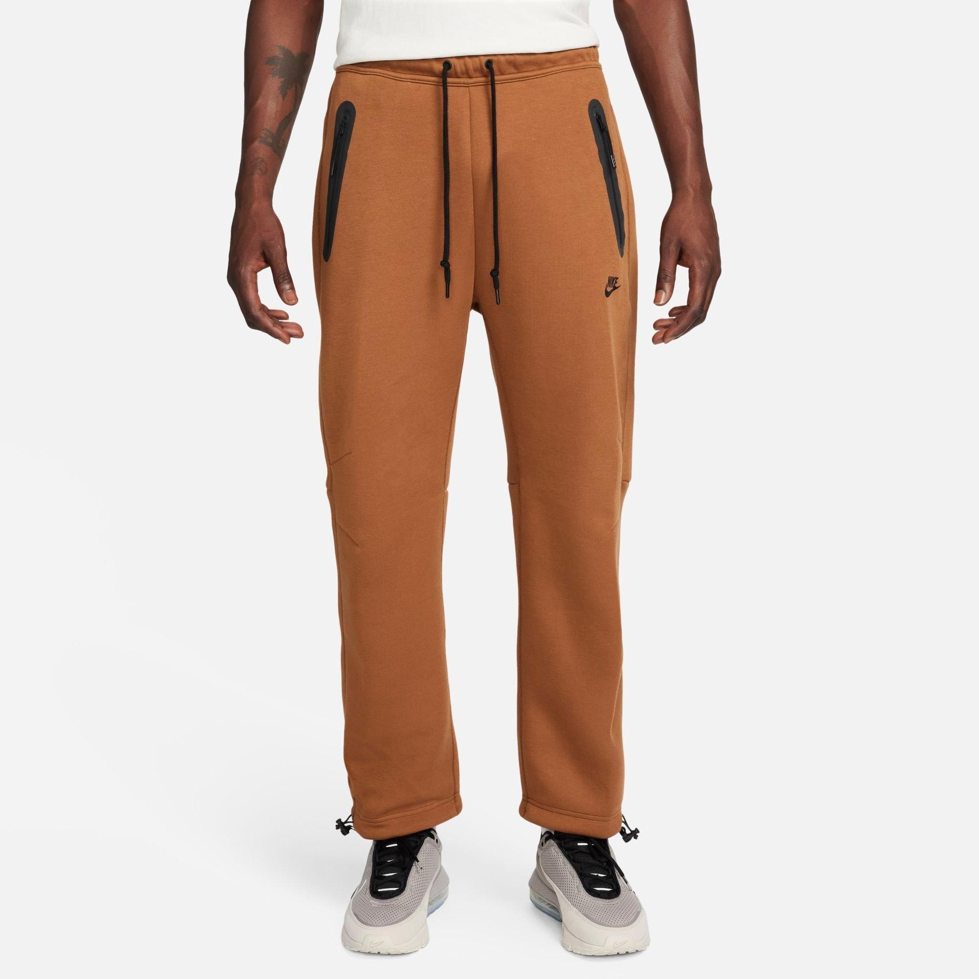 MEN'S NIKE SPORTSWEAR TECH FLEECE OPEN-HEM SWEATPANTS - 1