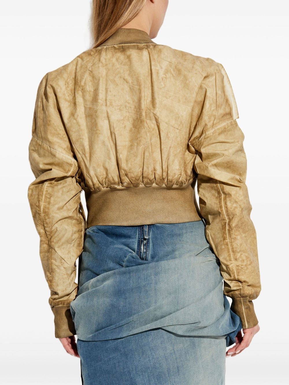 Collage cropped jacket - 4