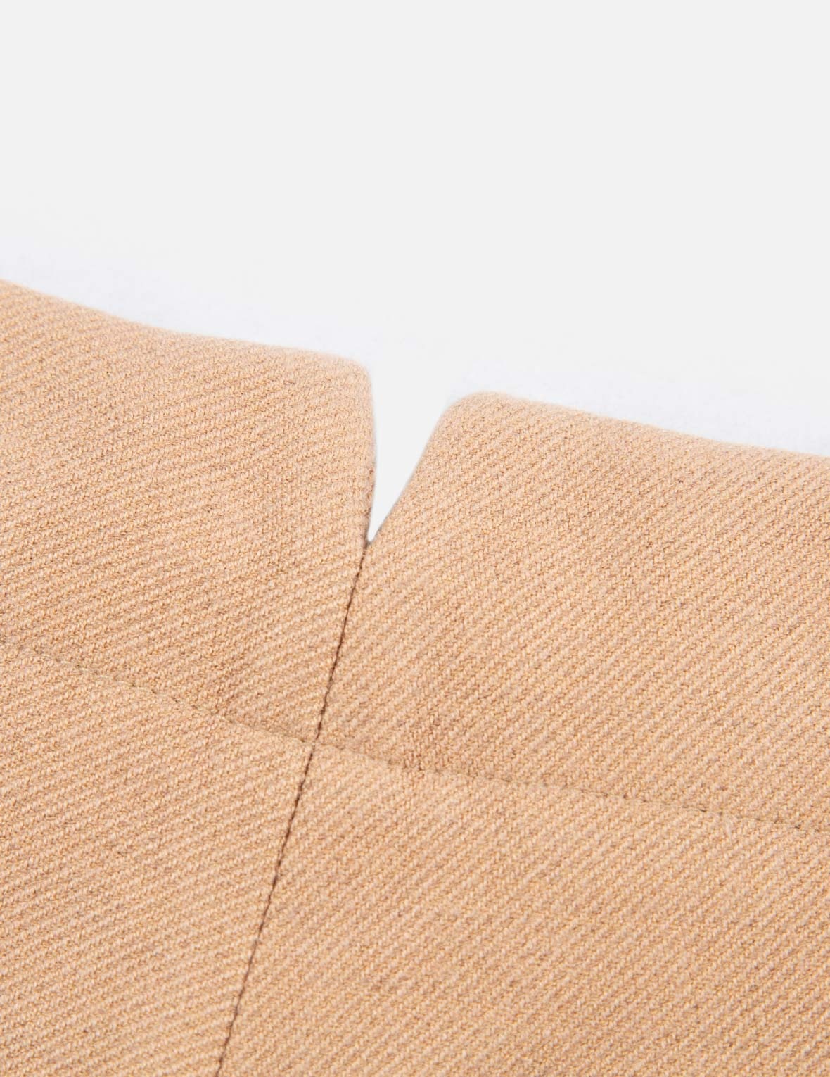 Seagull Embroidery Wool-mix Taper Pants - 10