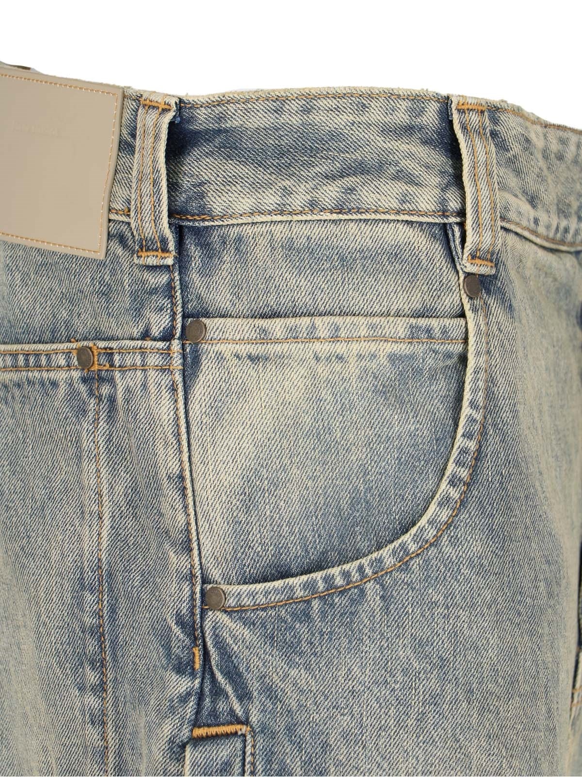 'DEM' LOOSE JEANS - 4