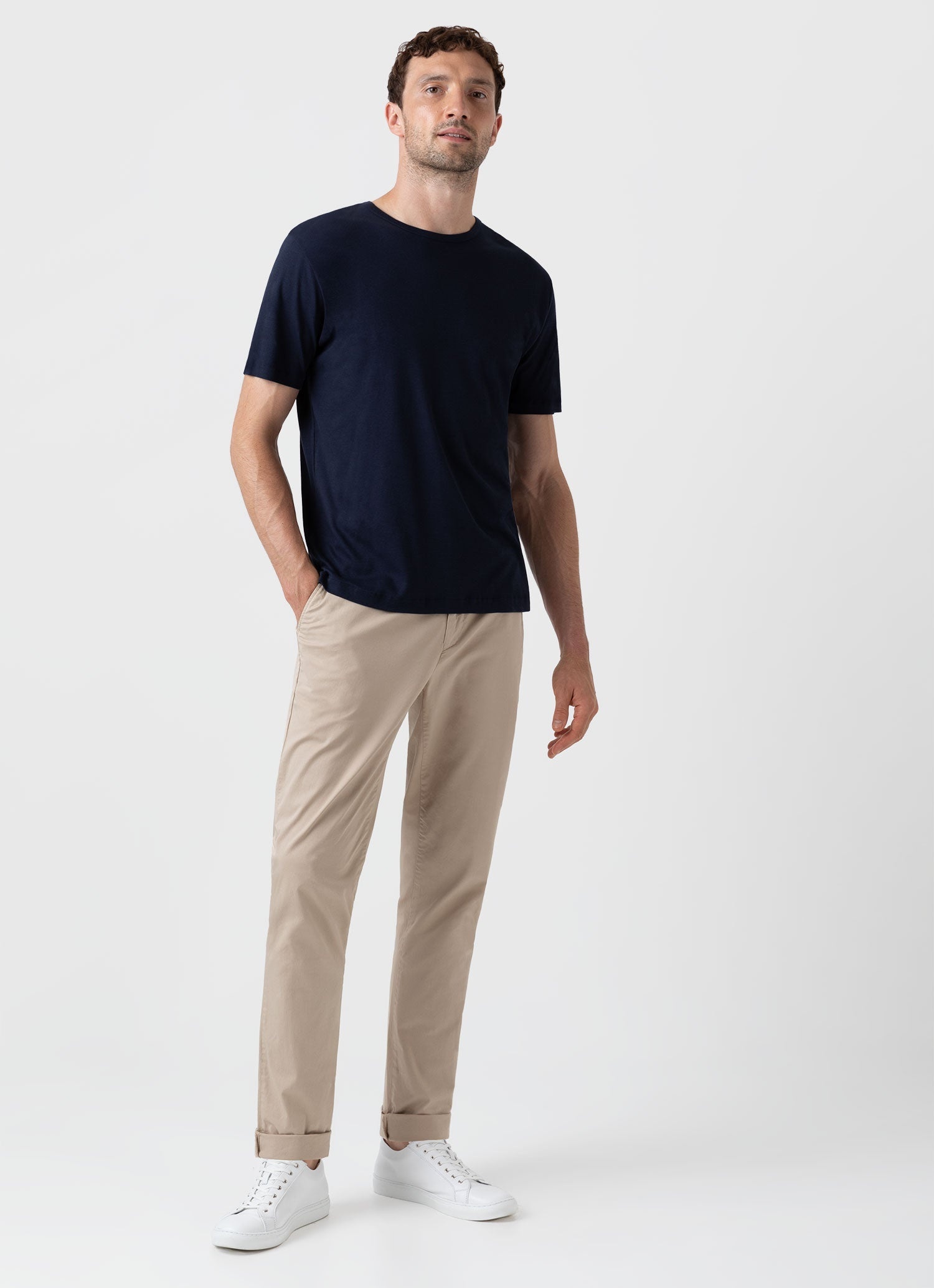 Regular Fit Stretch Chino - 2