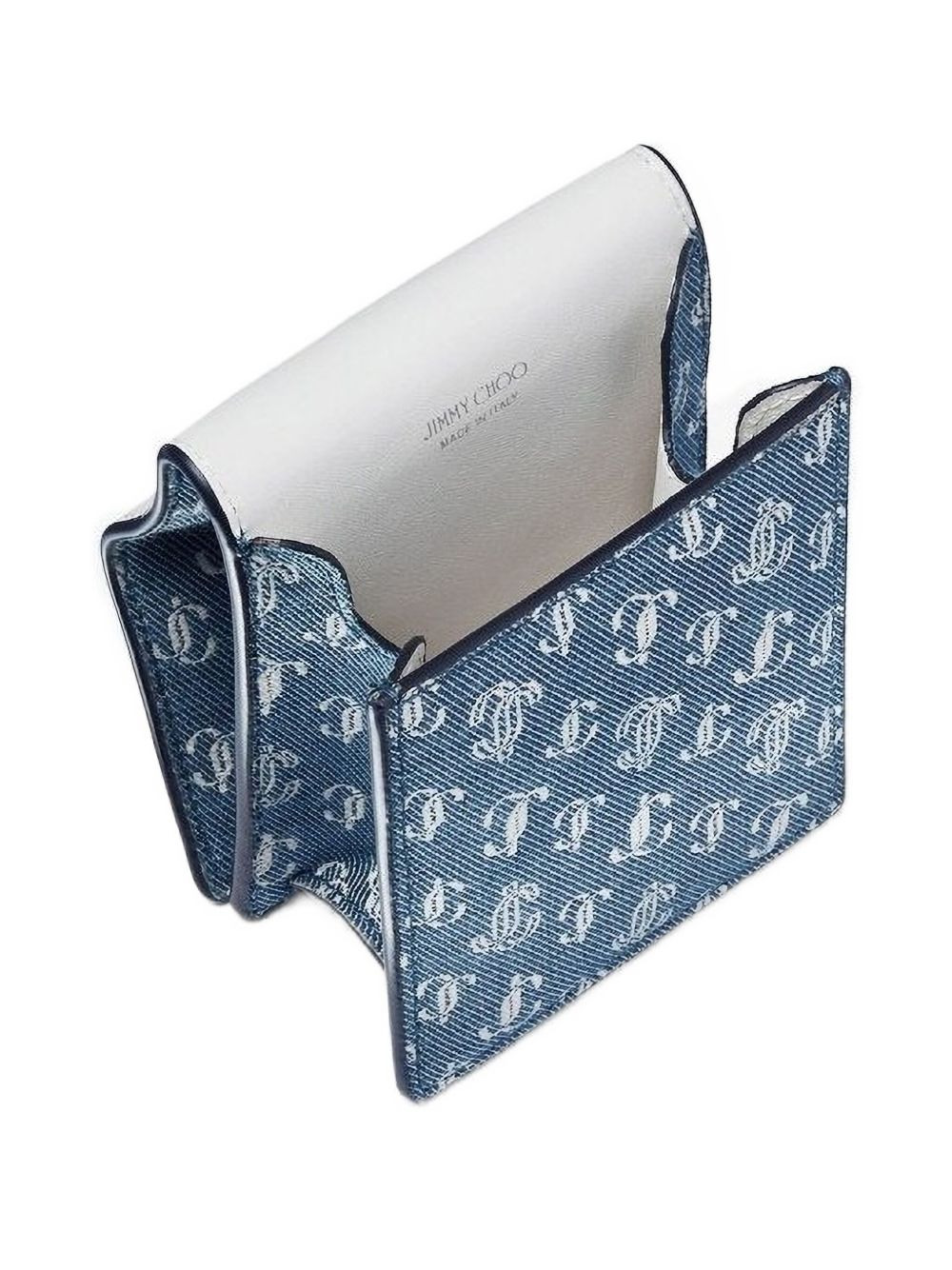 monogram-pattern phone case - 4