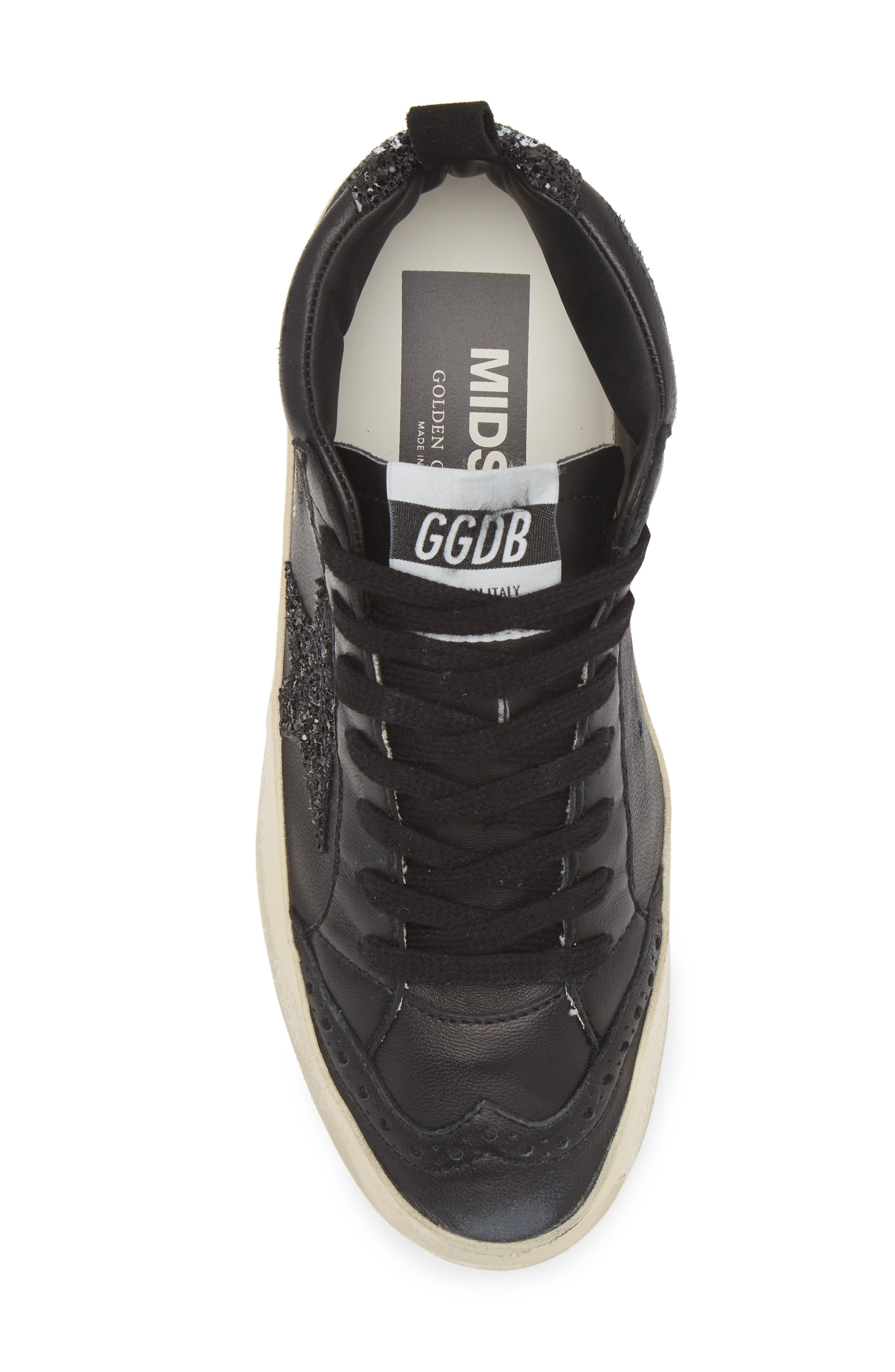 Golden Goose Midstar Sneaker in Black at Nordstrom - 5