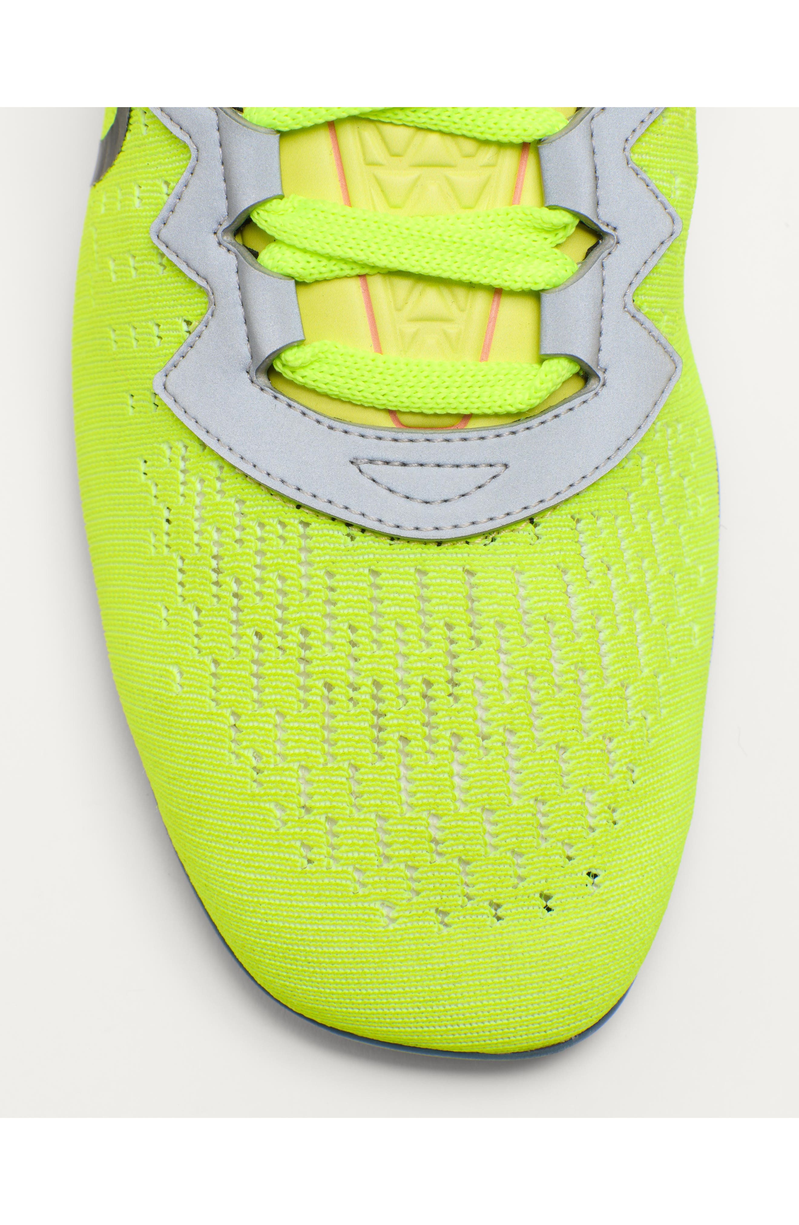 Valentino Garavani Chromathon Ombré Sneaker in Lime/Orange Fluo at Nordstrom - 9