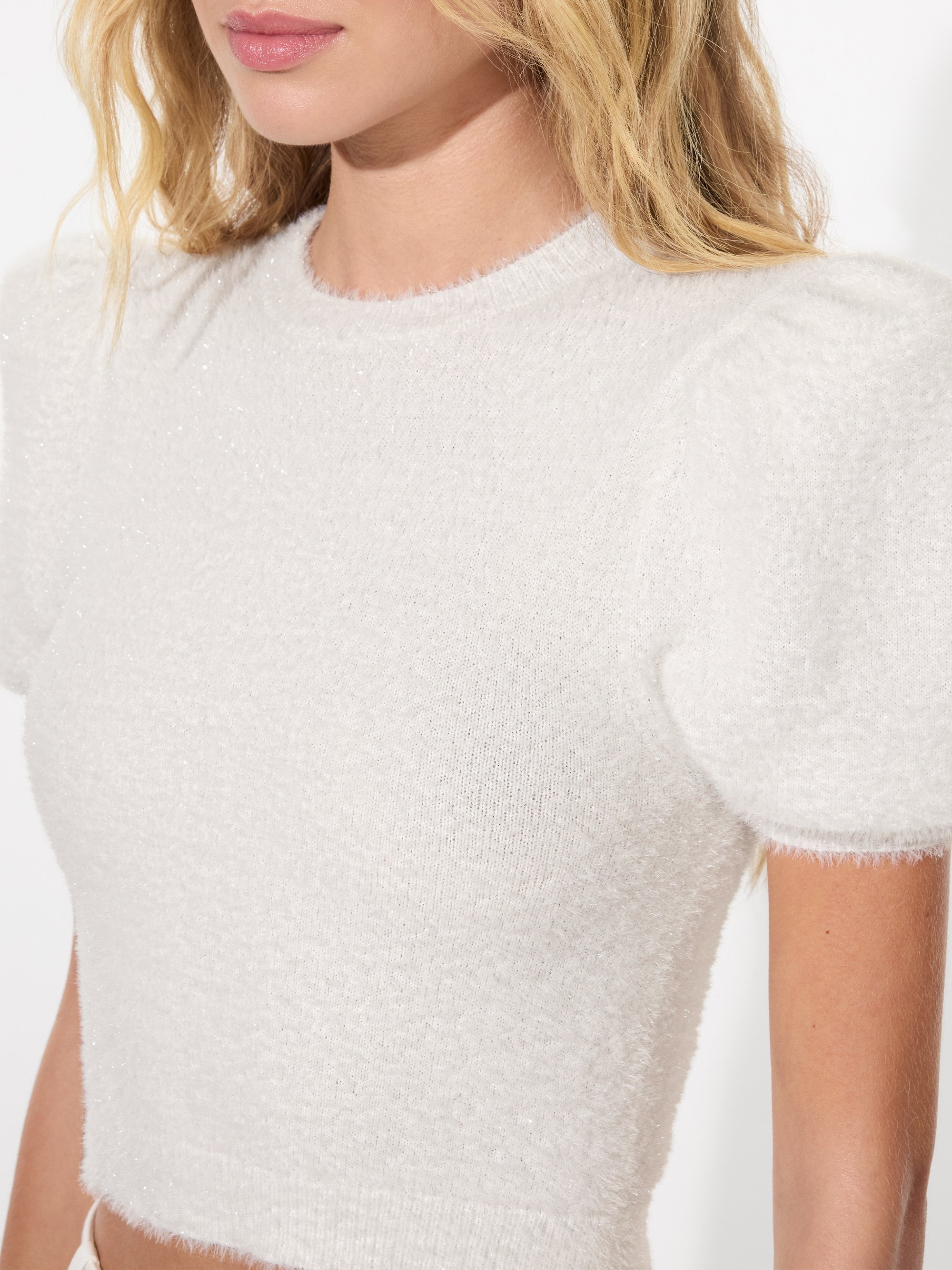 CIARA PUFF SLEEVE SWEATER - 6