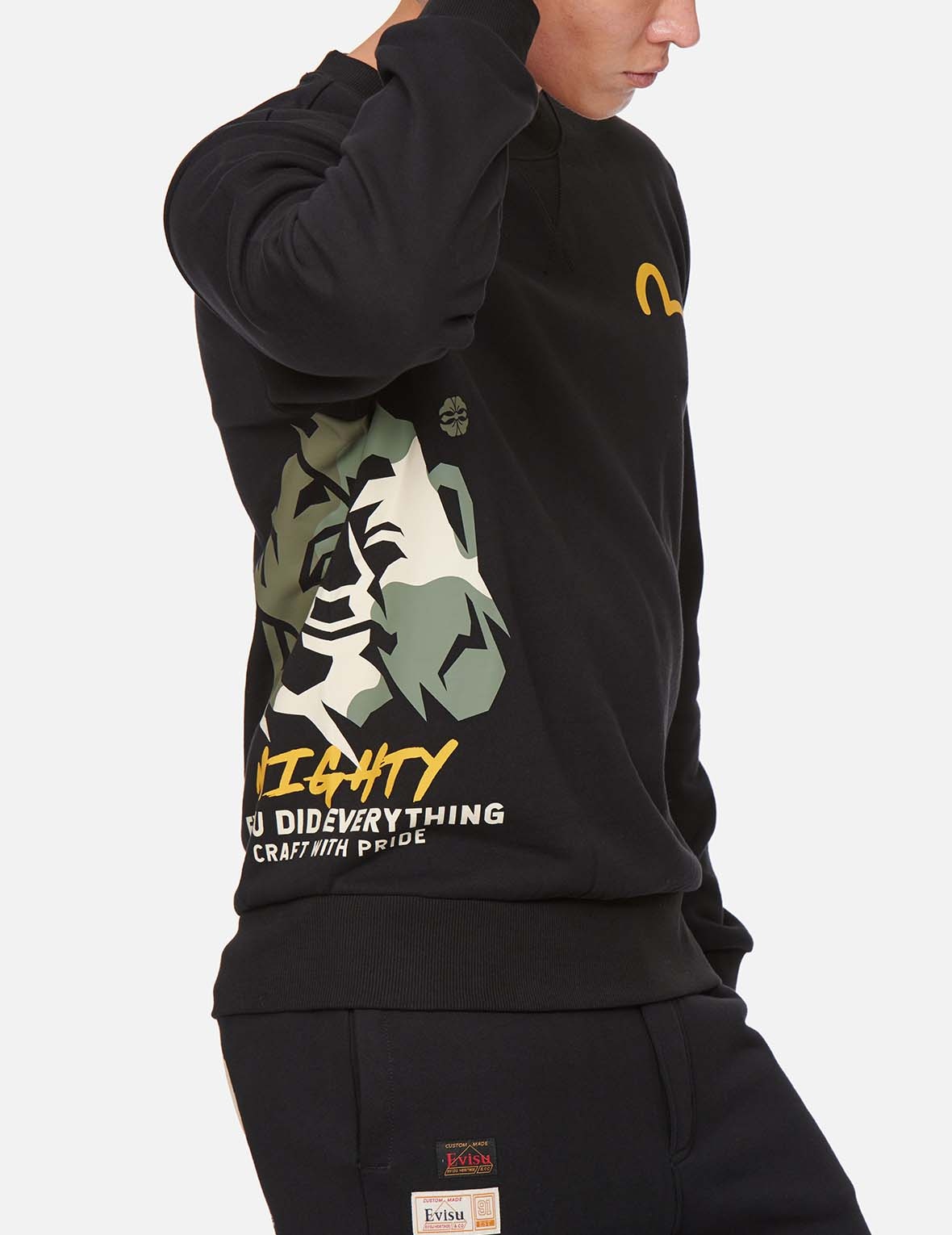 CAMOUFLAGE GODHEAD PRINT SWEATSHIRT - 7