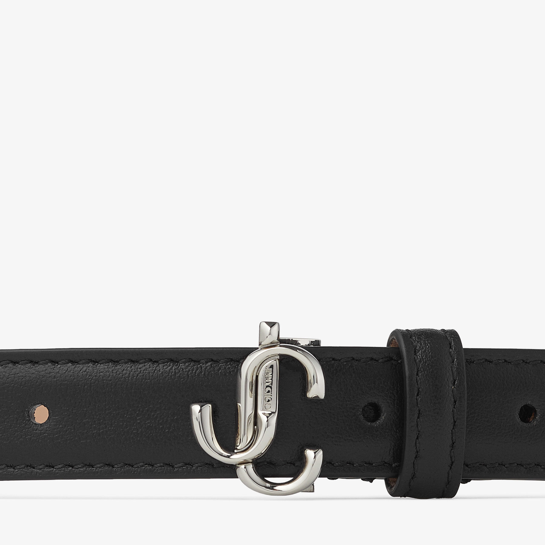 Mini Helina
Black Smooth Leather Mini Belt - 3