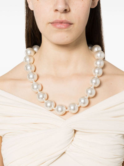 MAGDA BUTRYM faux-pearl necklace outlook