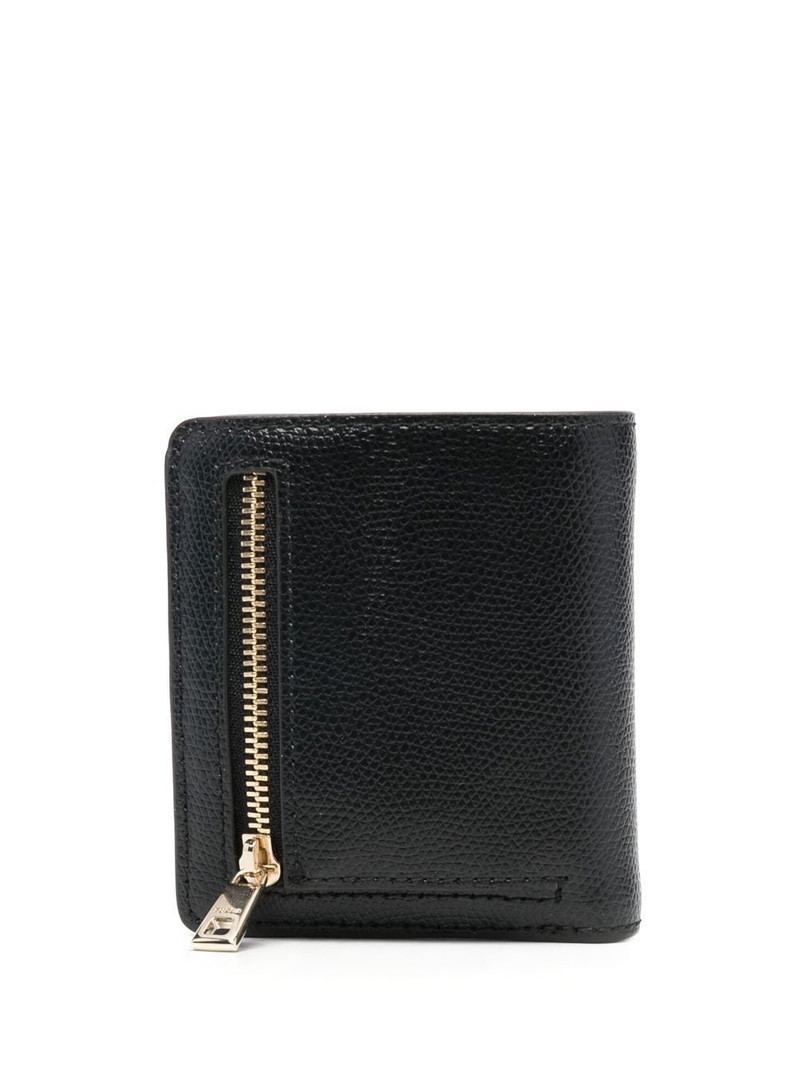 FURLA logo-lettering leather wallet outlook