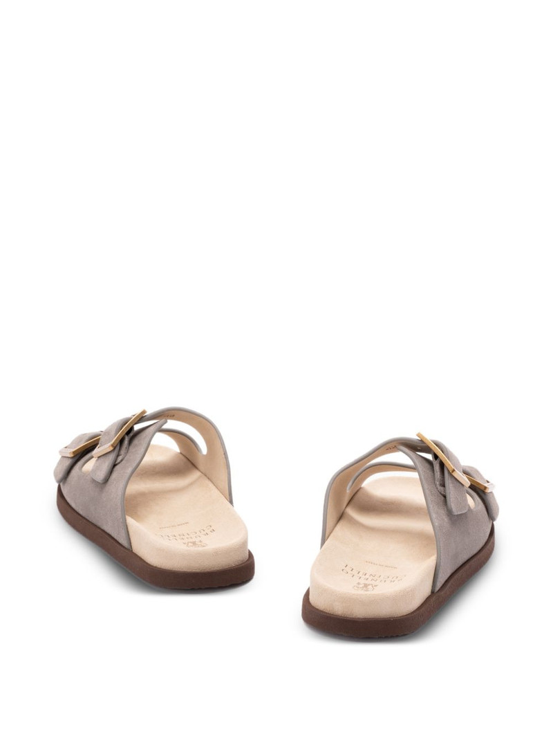 Brunello Cucinelli buckle-strap sandals outlook