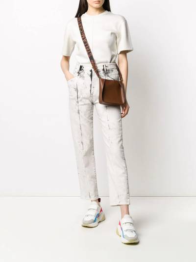 Stella McCartney mini Stella Logo shoulder bag outlook