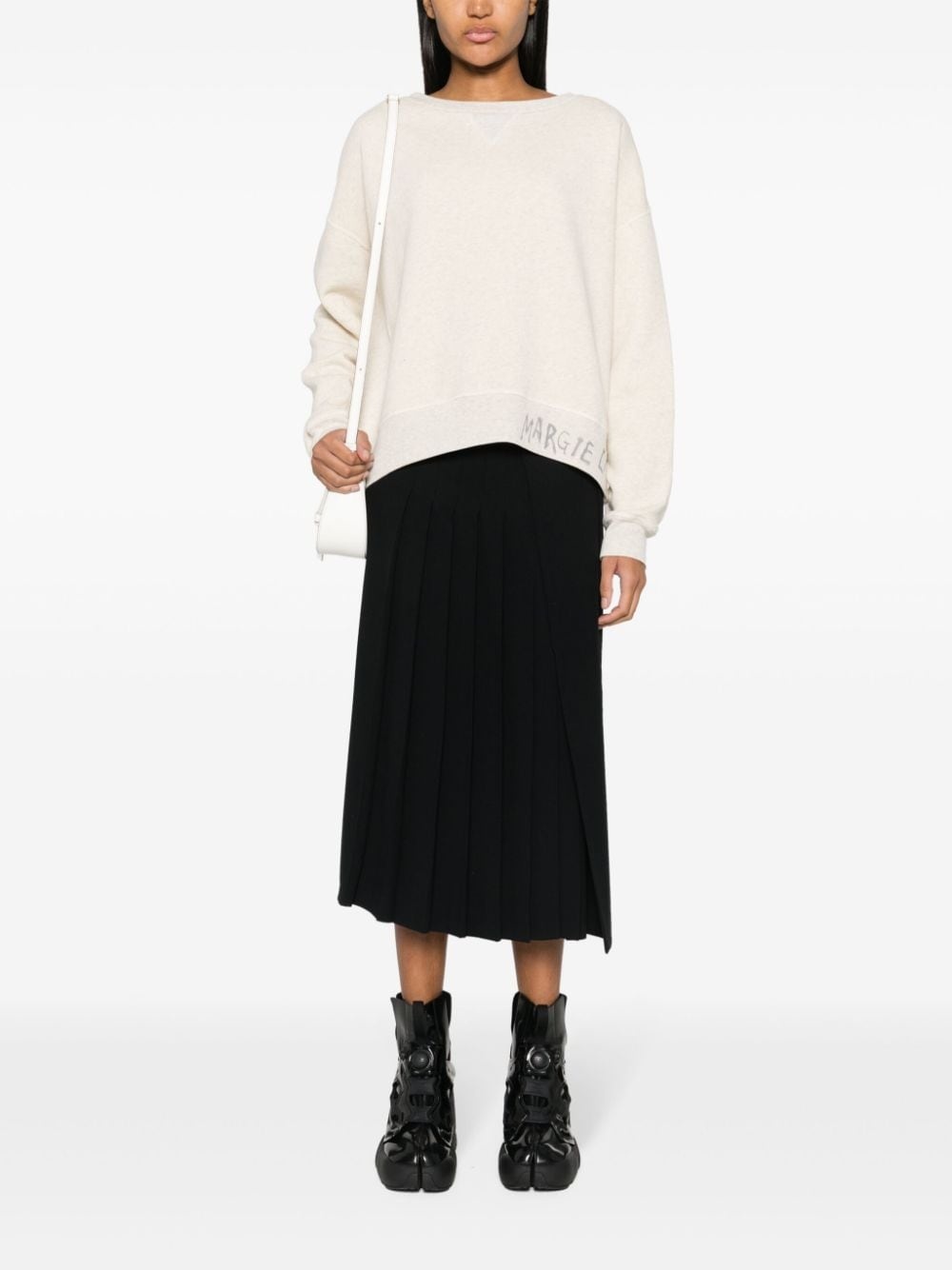 Logo cotton sweatshirt - 2