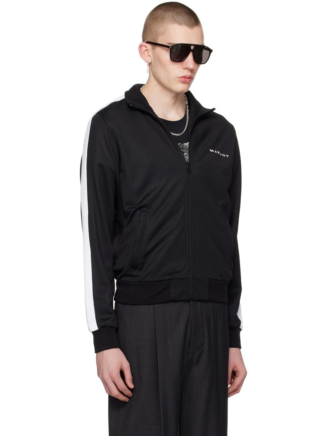Black Ronny Track Jacket - 2