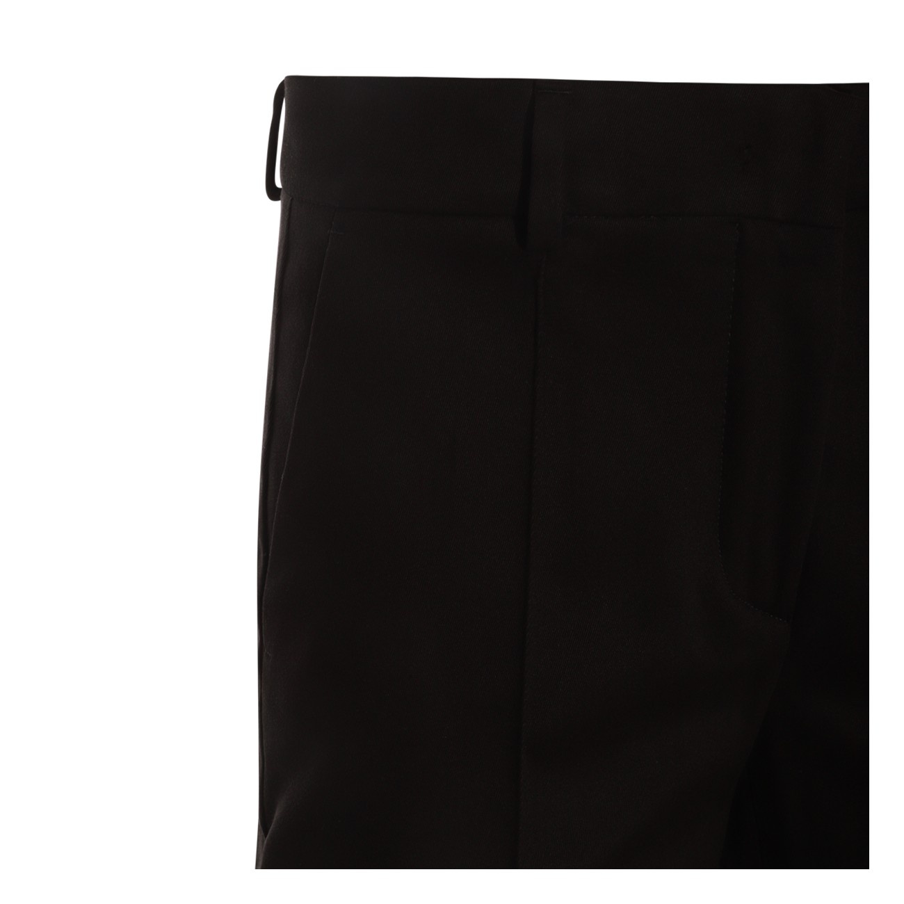 black cotton etna pants - 3