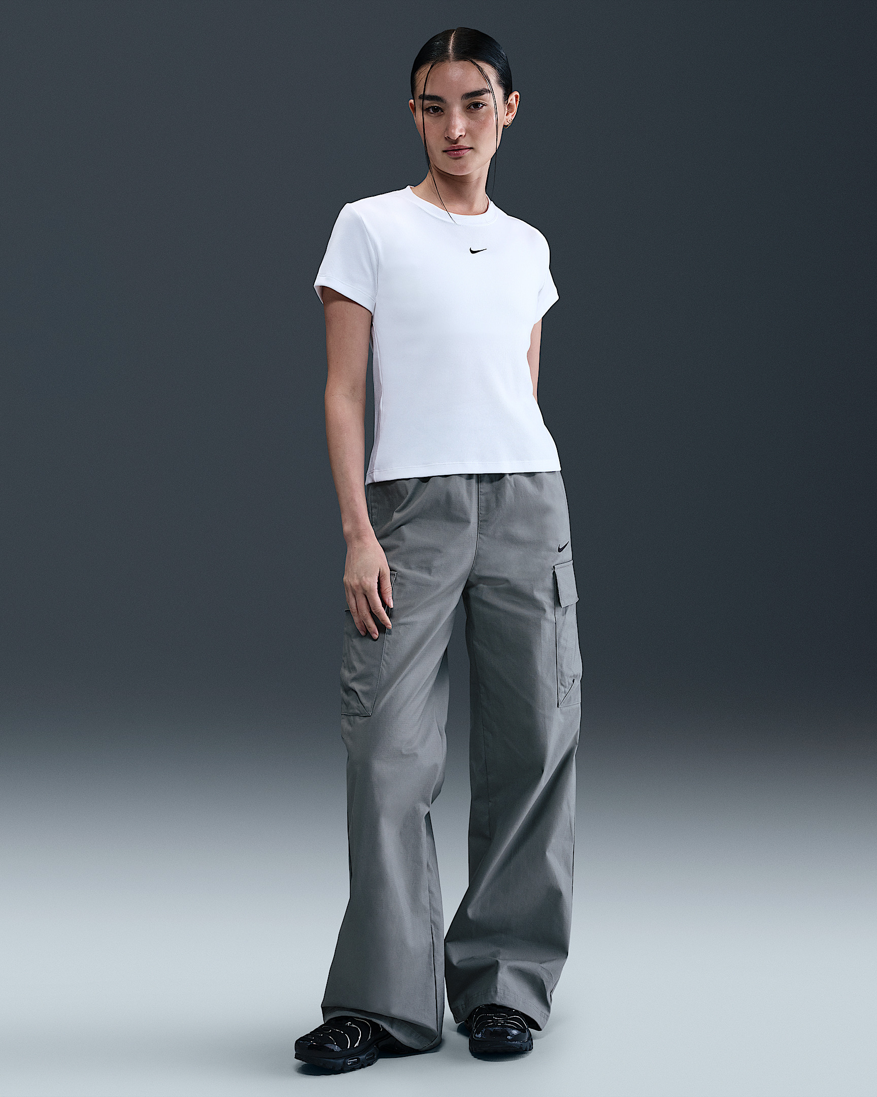 Nike Sportswear Women's Tight Ribbed Short-Sleeve T-Shirt - 4