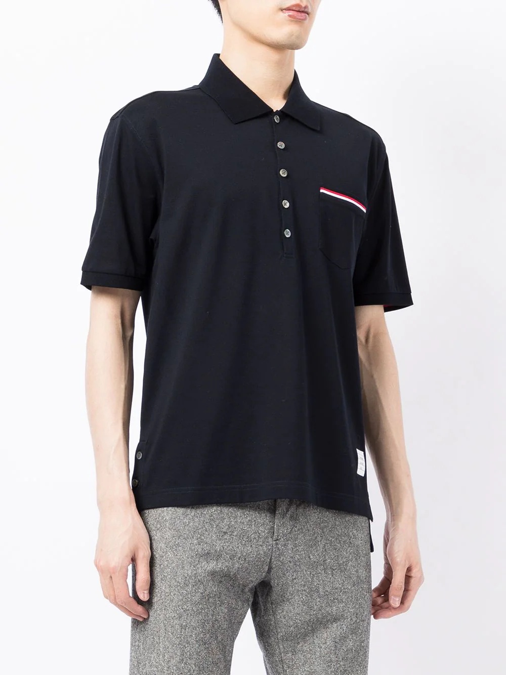 RWB stripe polo shirt - 3