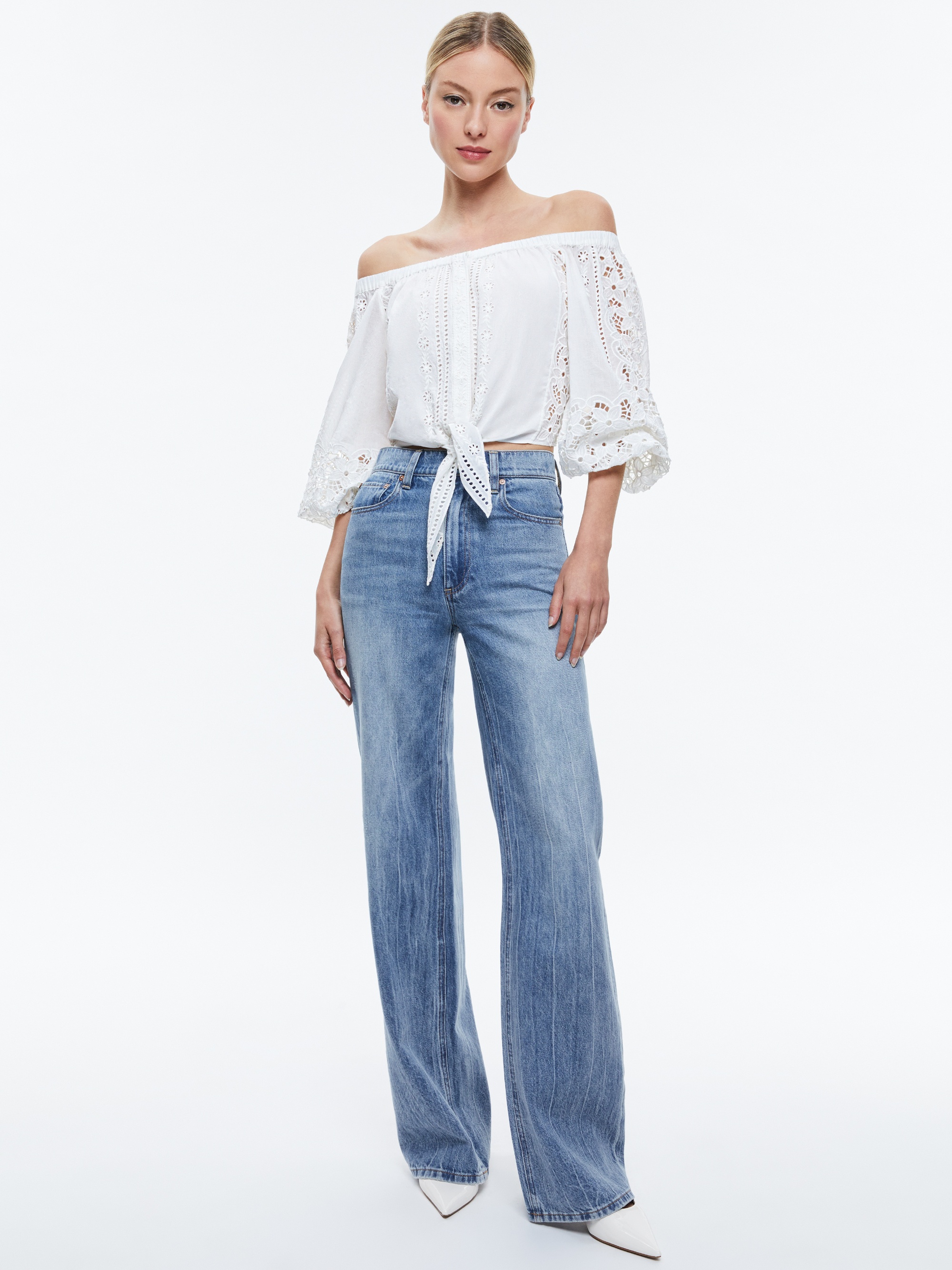 IVY OFF THE SHOULDER CROPPED TOP - 3