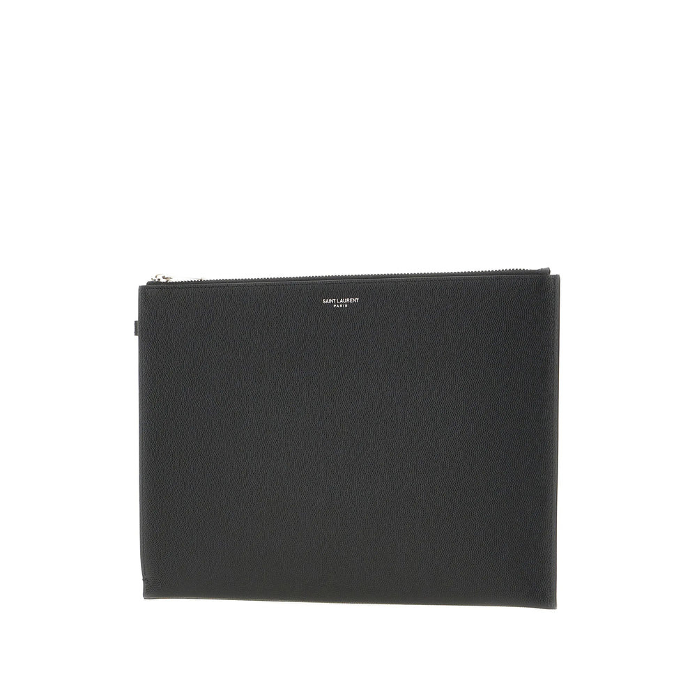 Saint Laurent Black Clutch Bags Men - 1