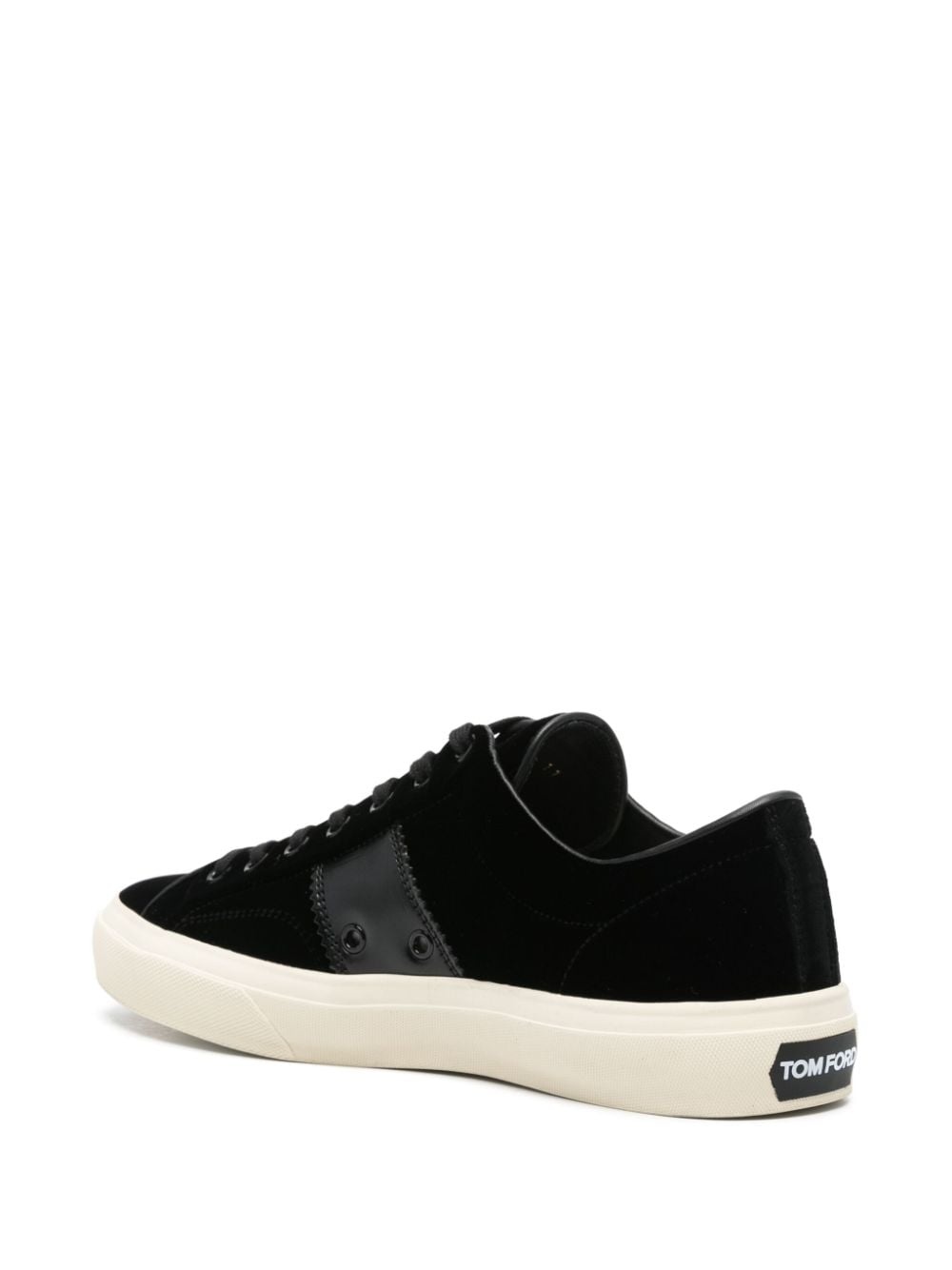 velvet sneakers - 3
