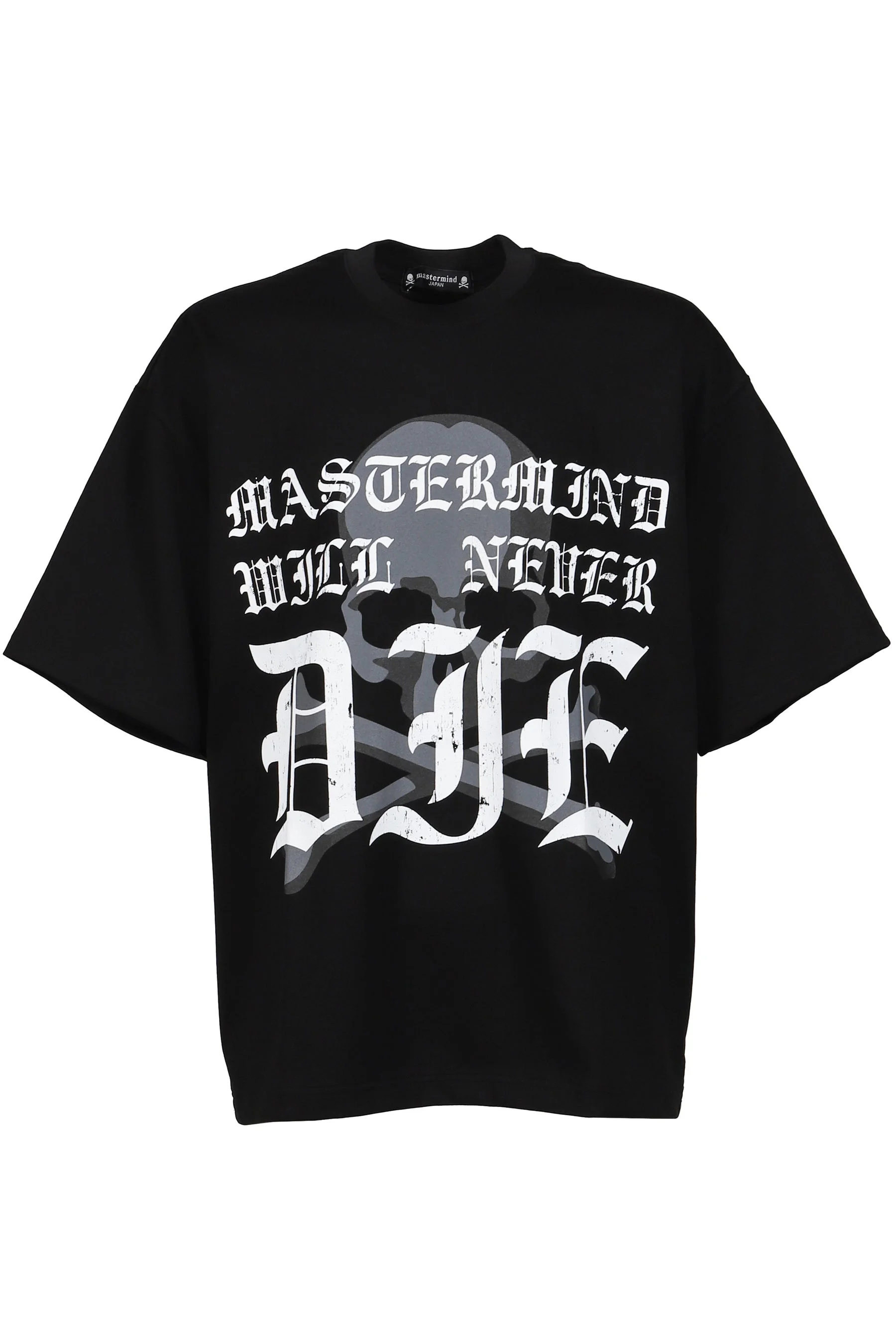 WILL NEVER DIE SS TEE / BLK - 1