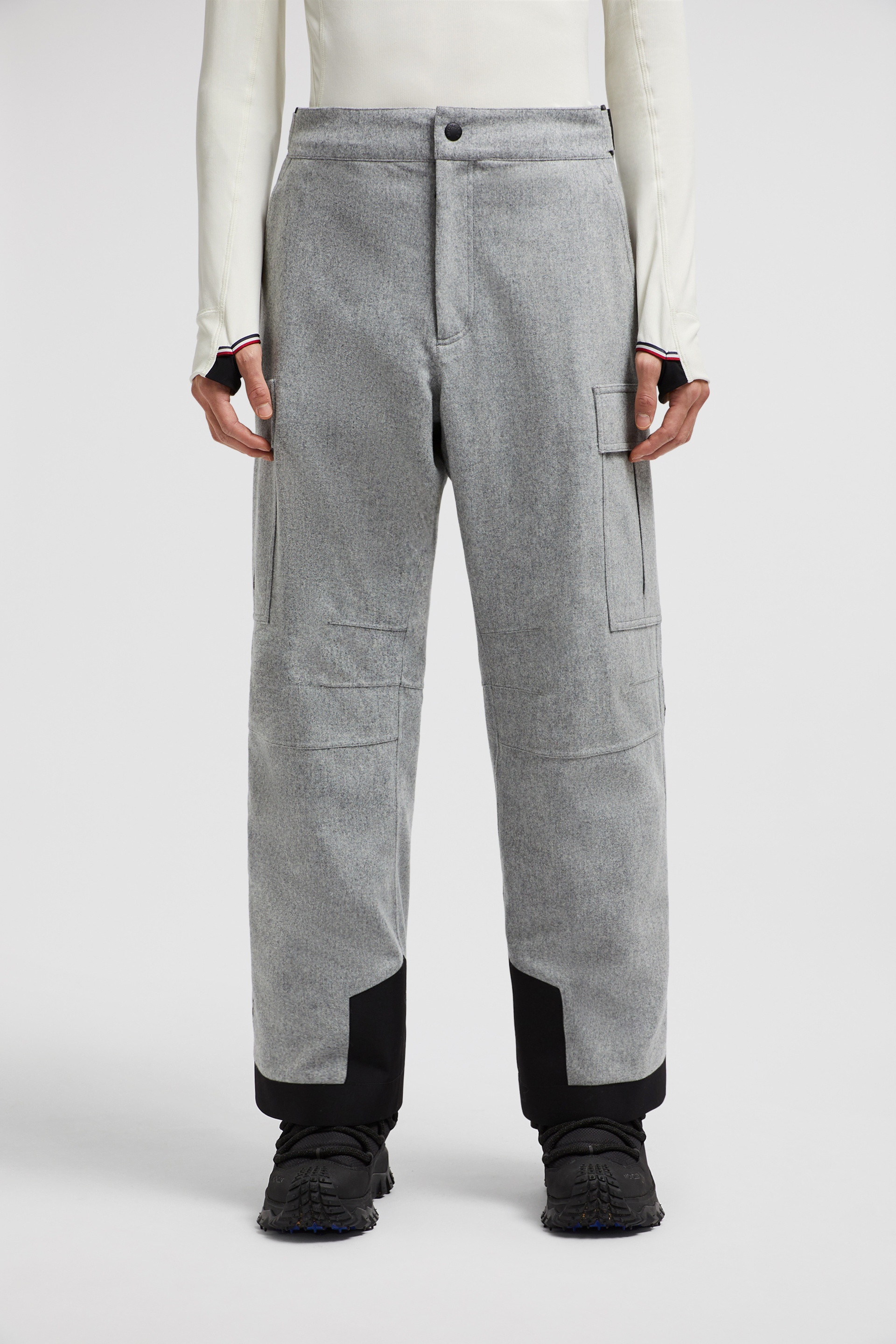 Padded Technical Wool Ski Pants - 3