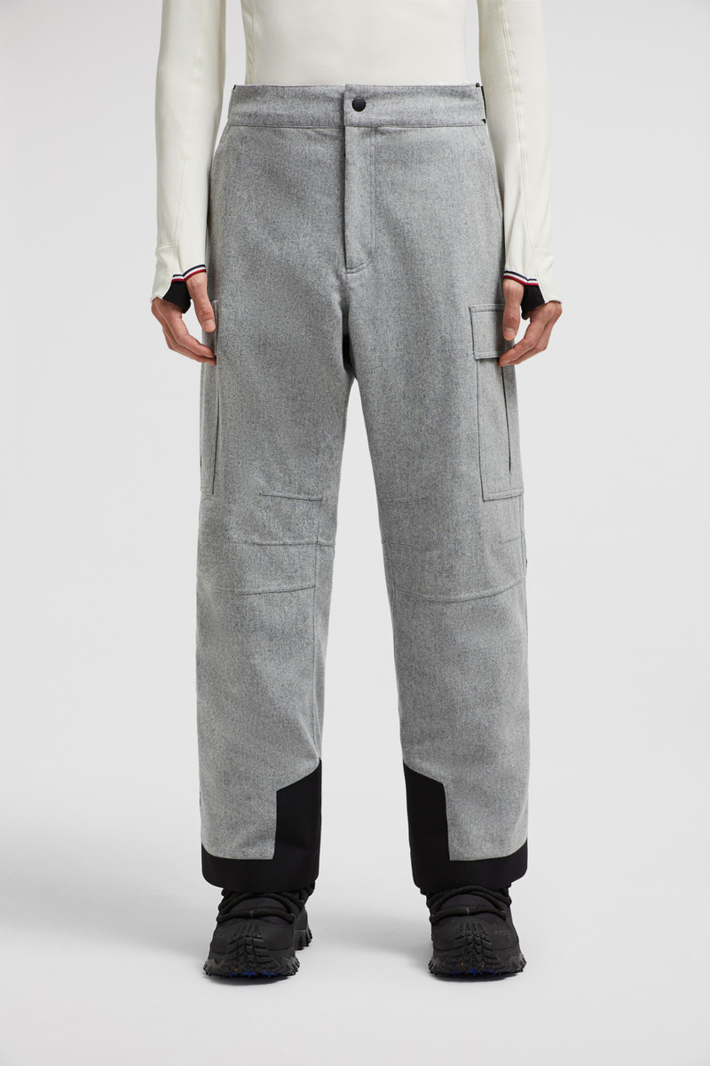 Padded Technical Wool Ski Pants 3