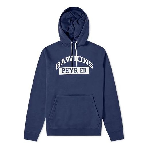 Nike X Stranger Things Hoody Crossover US Edition Navy Blue CQ3655-419 - 1