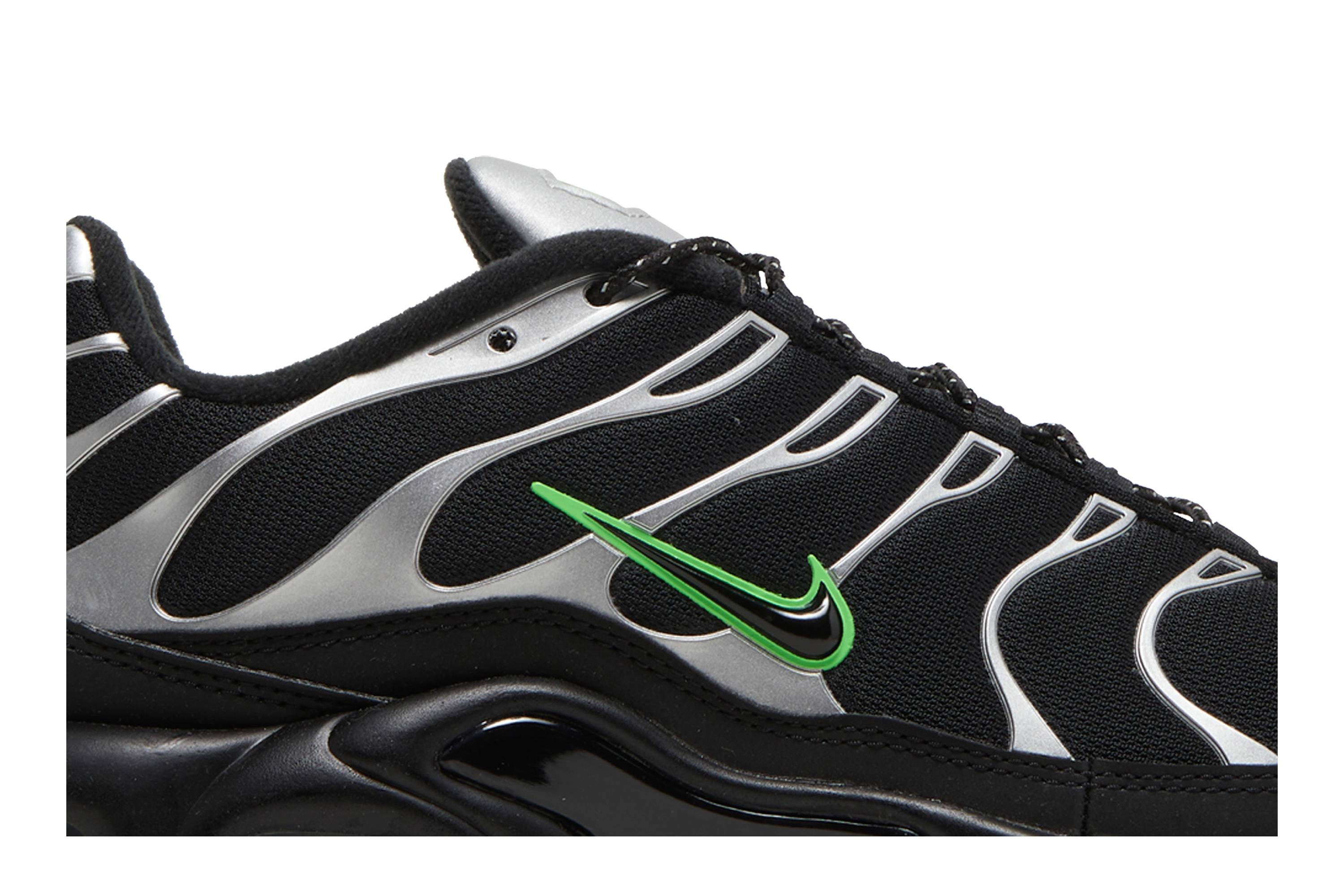 Air Max Plus 'Black Silver Green Strike' - 2