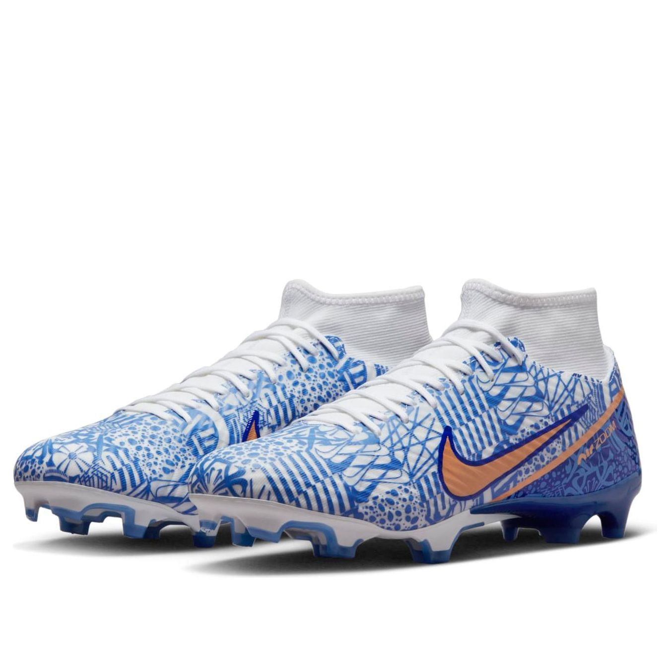 Nike Zoom Mercurial Superfly 9 Academy CR7 MG Bluewhite DQ5308-182 - 4
