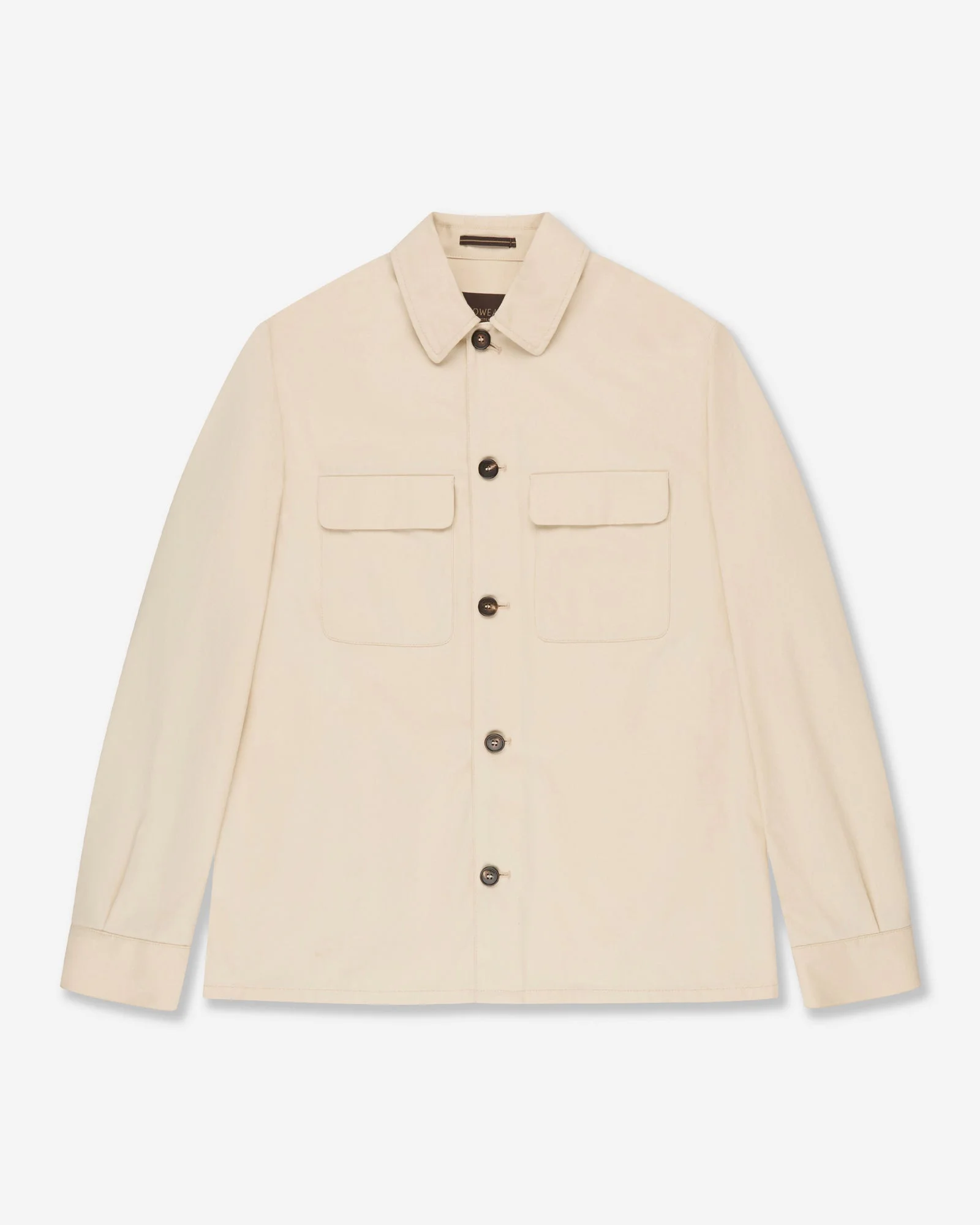 Cotton crepe overshirt - 1