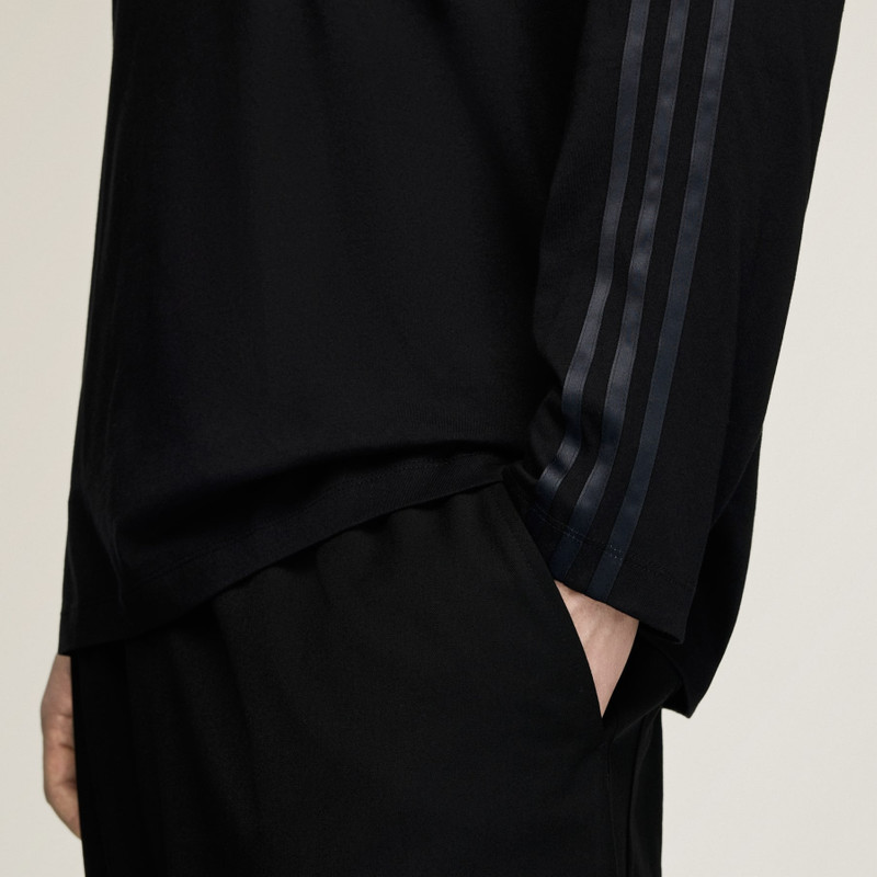 Y-3 OVERSIZED GRADIENT STRIPES LONG SLEEVE TEE 8