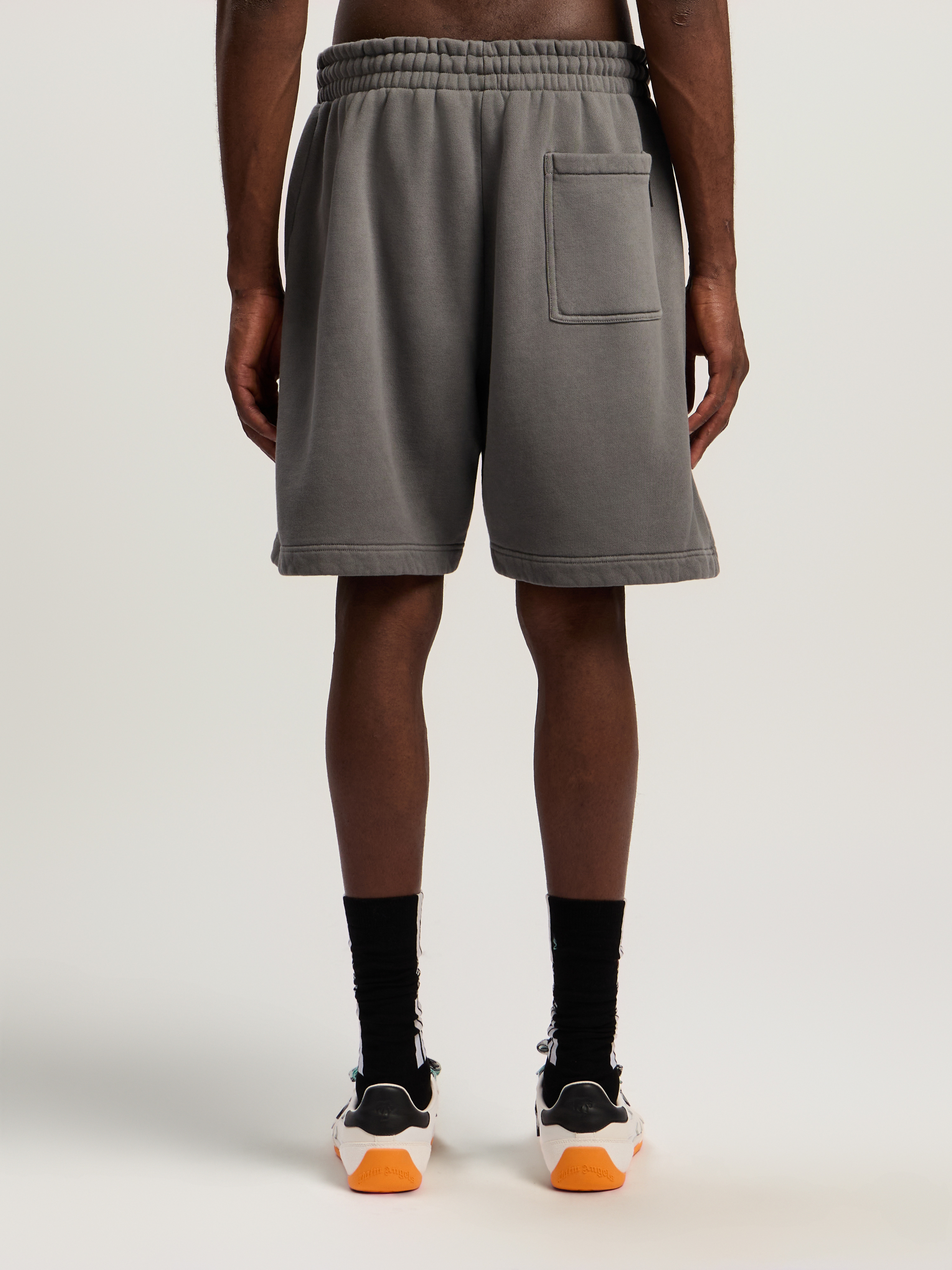 Waist Logo Sweatshort - 5