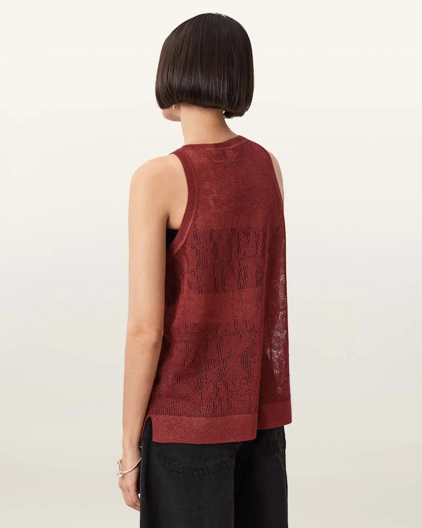 KAITO JACQUARD TANK TOP - 1