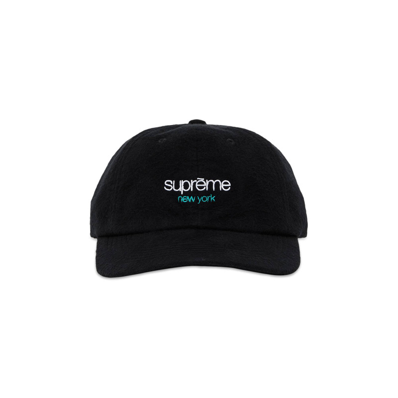 Supreme Washed Flannel 6-Panel 'Black' - 1