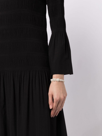 Simone Rocha Daisy faux-pearl-embellished bracelet outlook