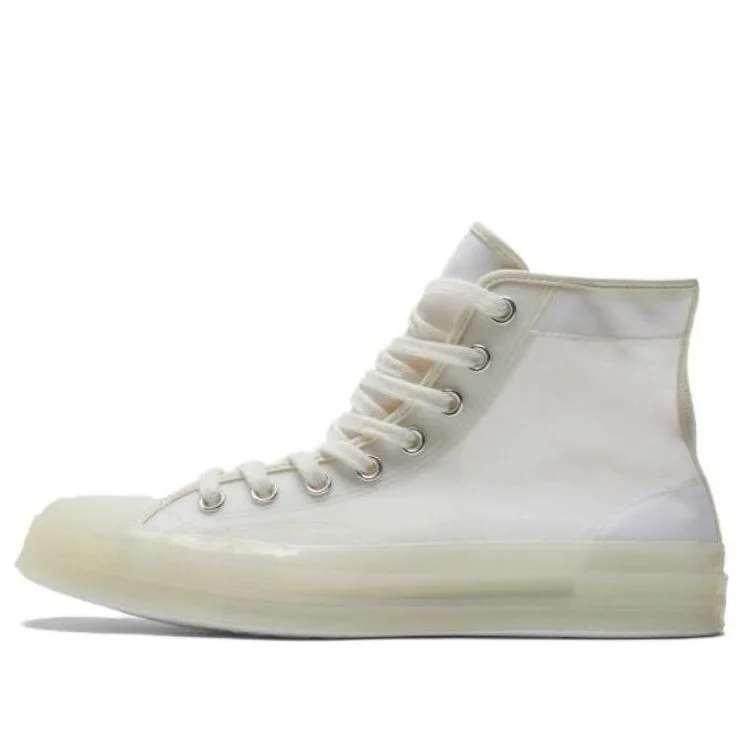 Converse Chuck 70 HI Translucent Canvas Sneakers 'Egret' A06223C - 1