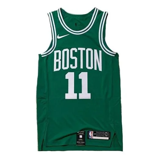 Nike NBA Boston Celtics Kyrie Irving Vaporknit Jersey 'Green White' 2019 AV2619-312 - 1