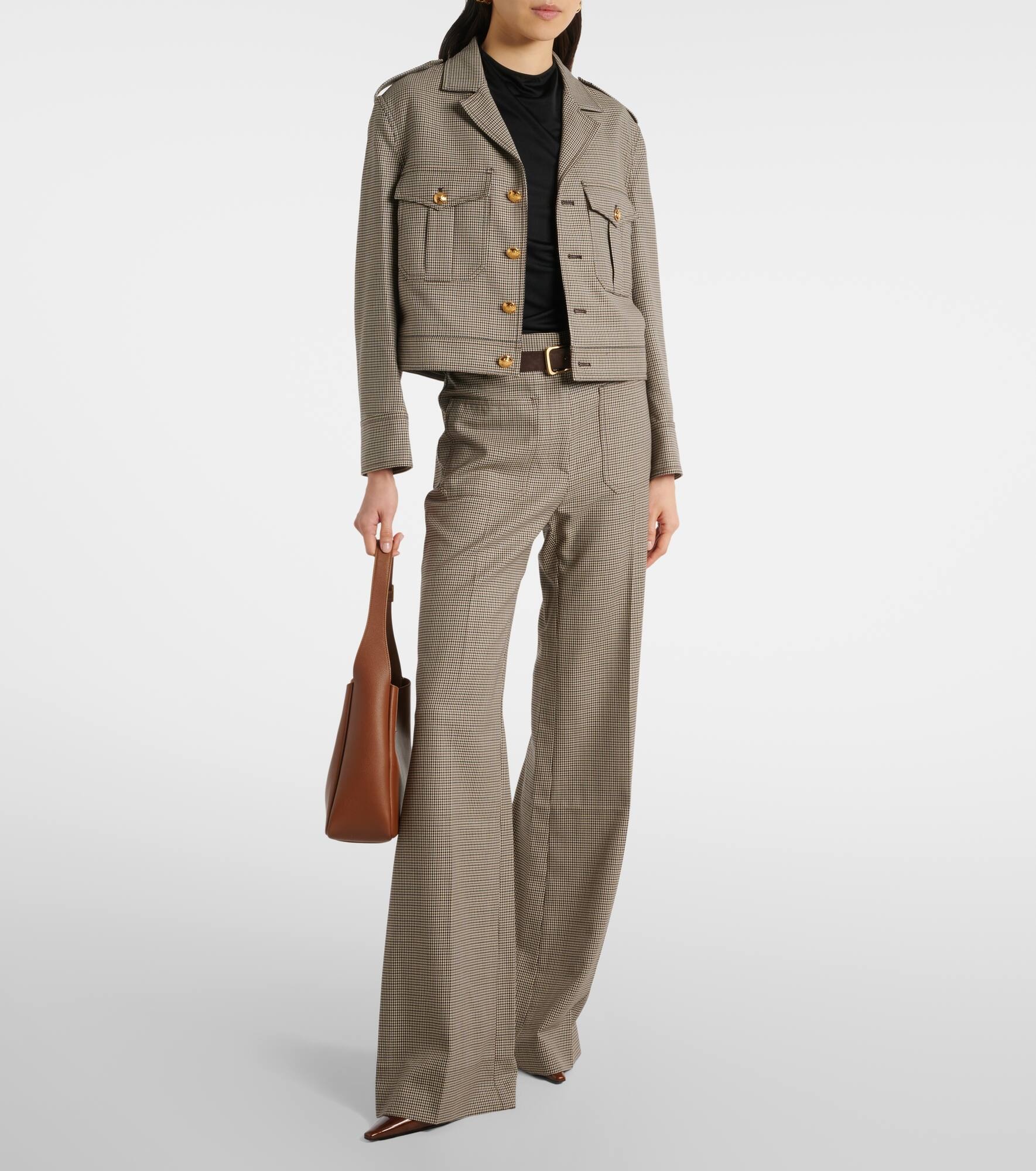 Lise cropped virgin wool jacket - 2