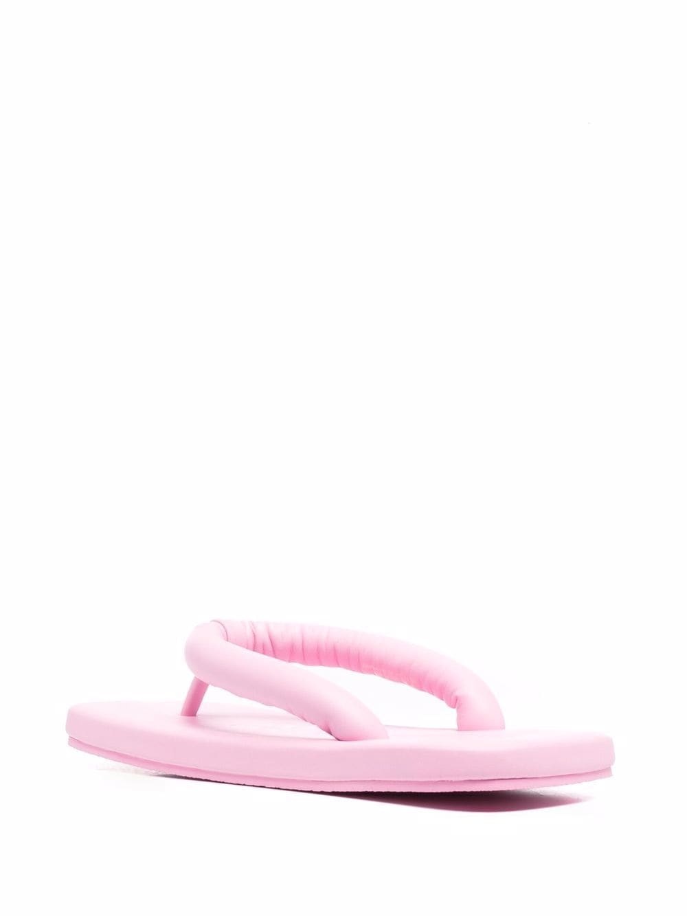 puffy strap flip flops - 3