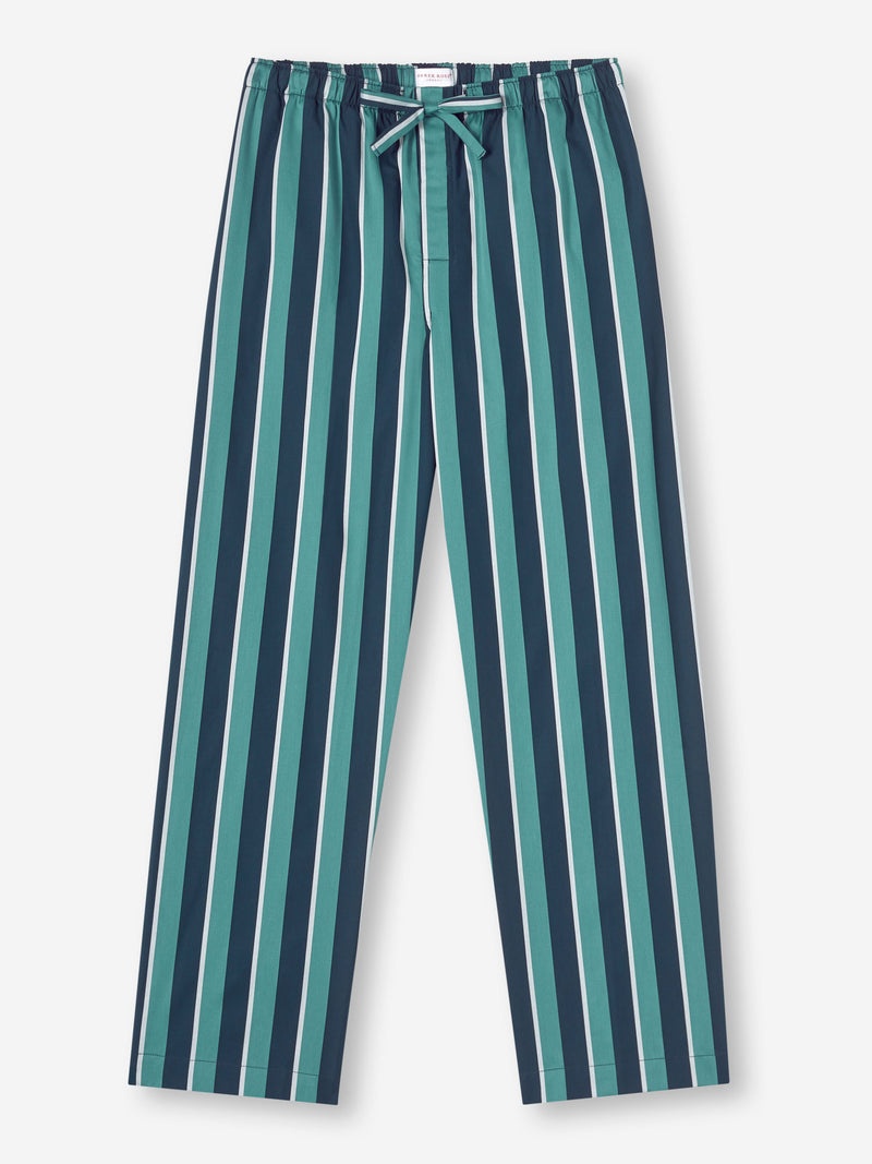 Men's Lounge Pants Royal 221 Cotton Teal - 1