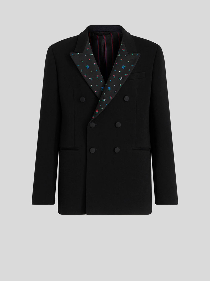 DOUBLE-BREASTED JACKET WITH EMBROIDERY 1
