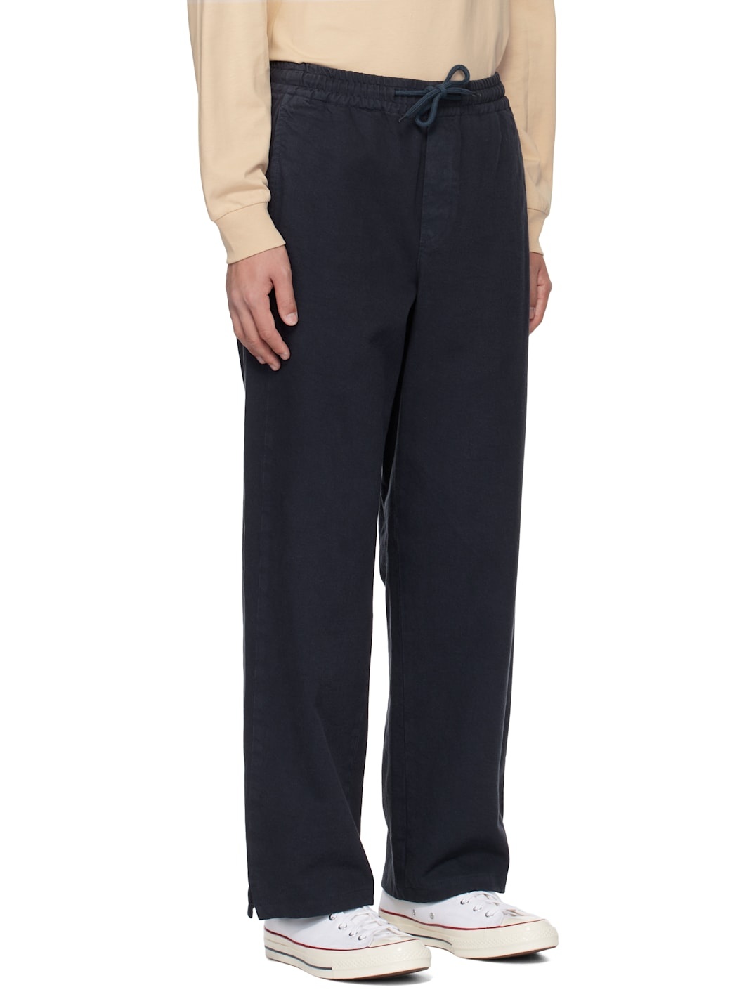 Navy Vincent Trousers - 2