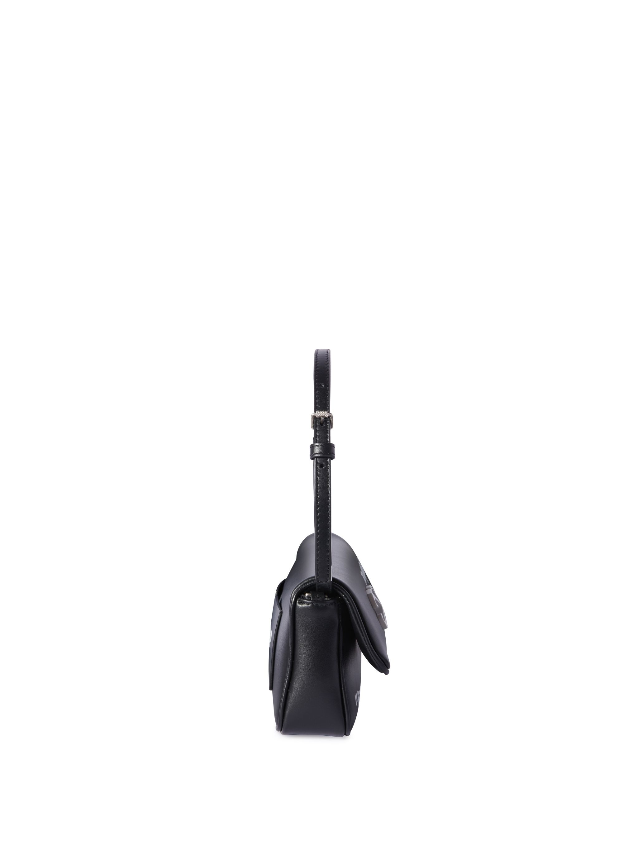 Black Jitney 0.7 Quote Shoulder Bag - 3